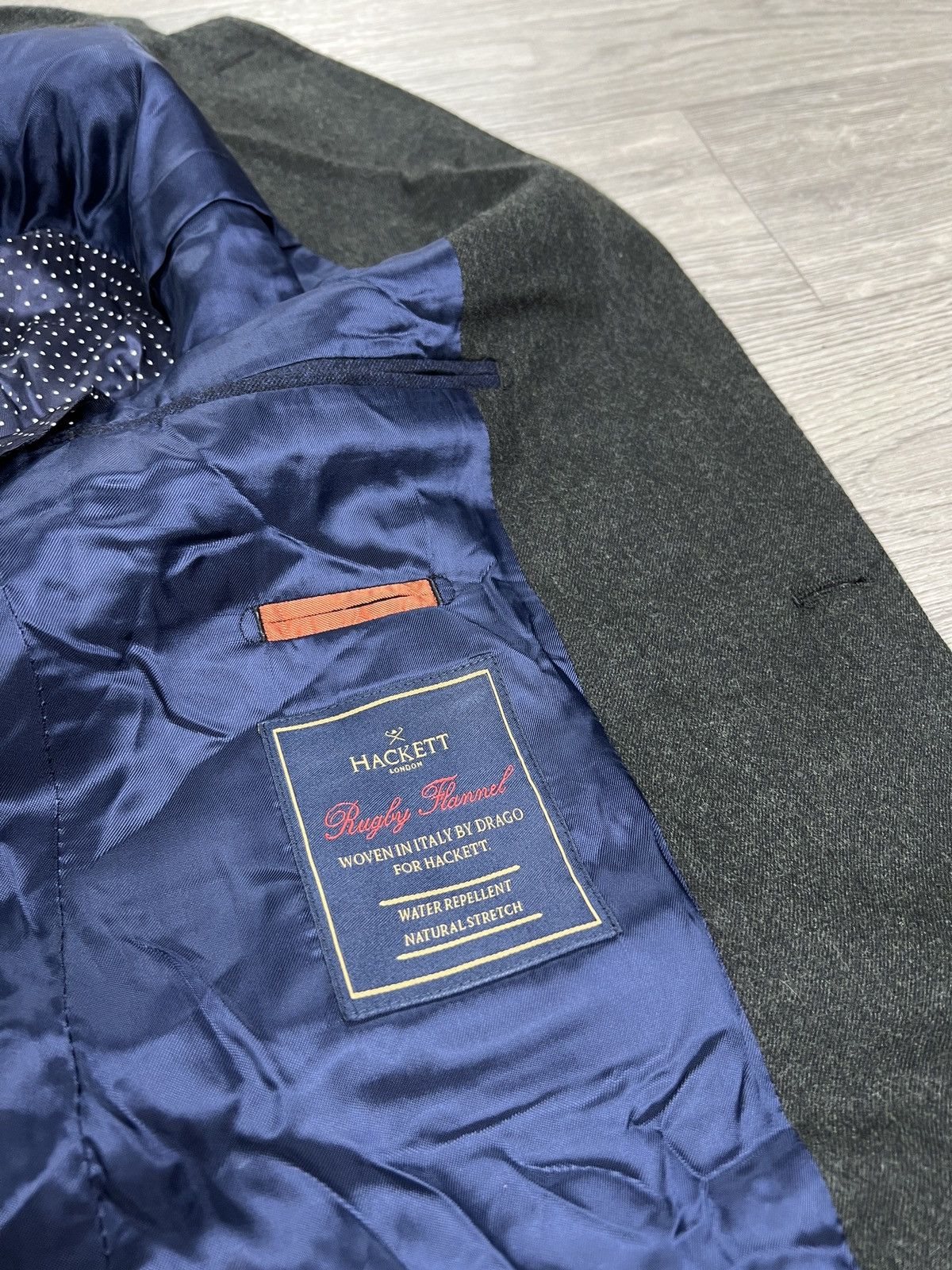 Hackett Hackett London Men's Wool Casual Formal Blazer Jacket Size38 Size 40R - 8 Thumbnail