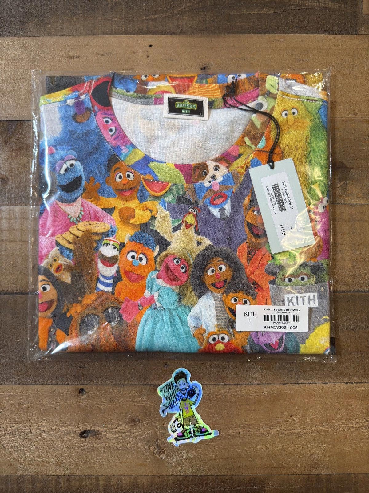 Kith Kith x Sesame Street Family Tee Size Large Size US L / EU 52-54 / 3 - 6 Thumbnail