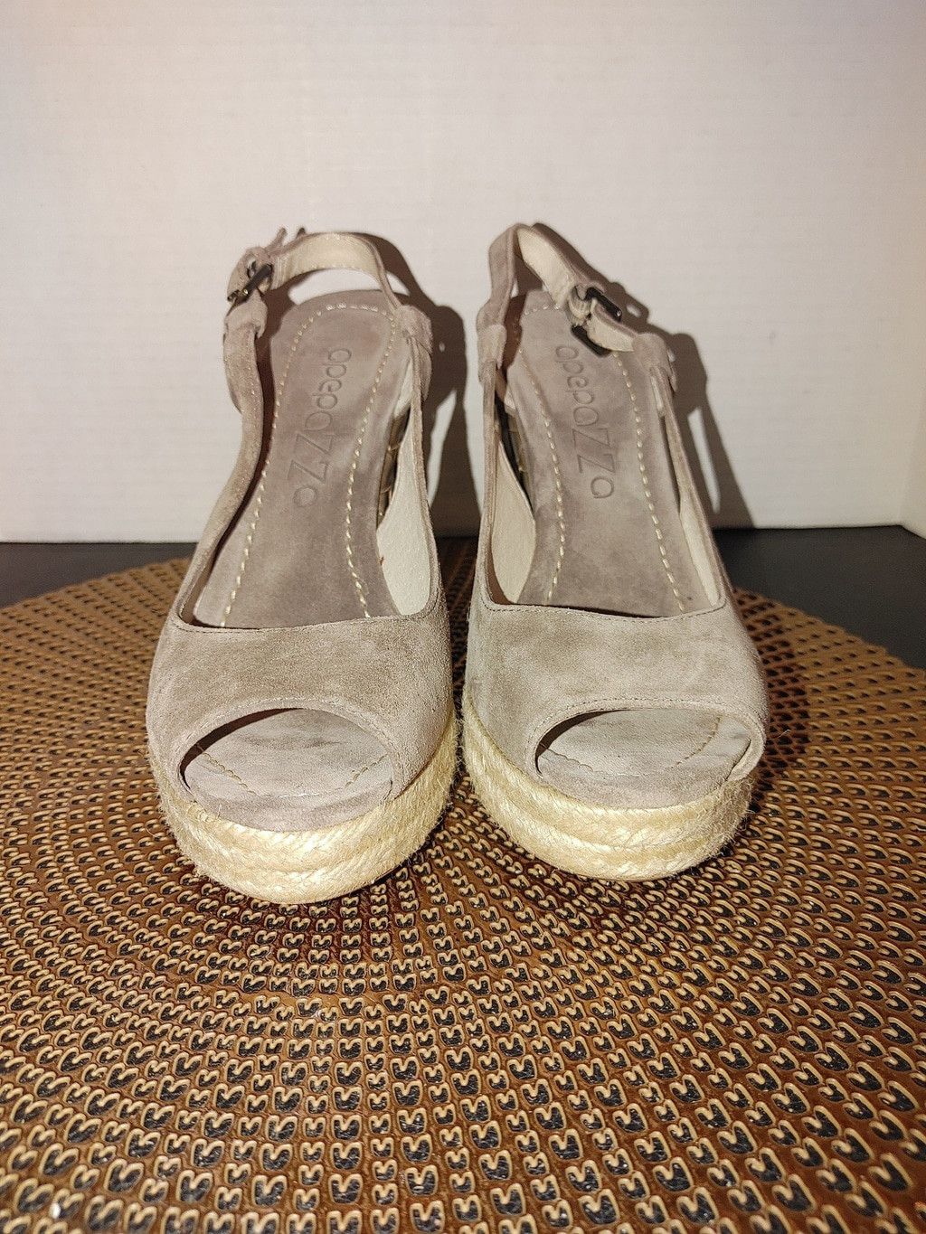 American Apparel Apepazza Carmela Suede Wedges Size 9 Size US 9 / IT 39 - 3 Thumbnail