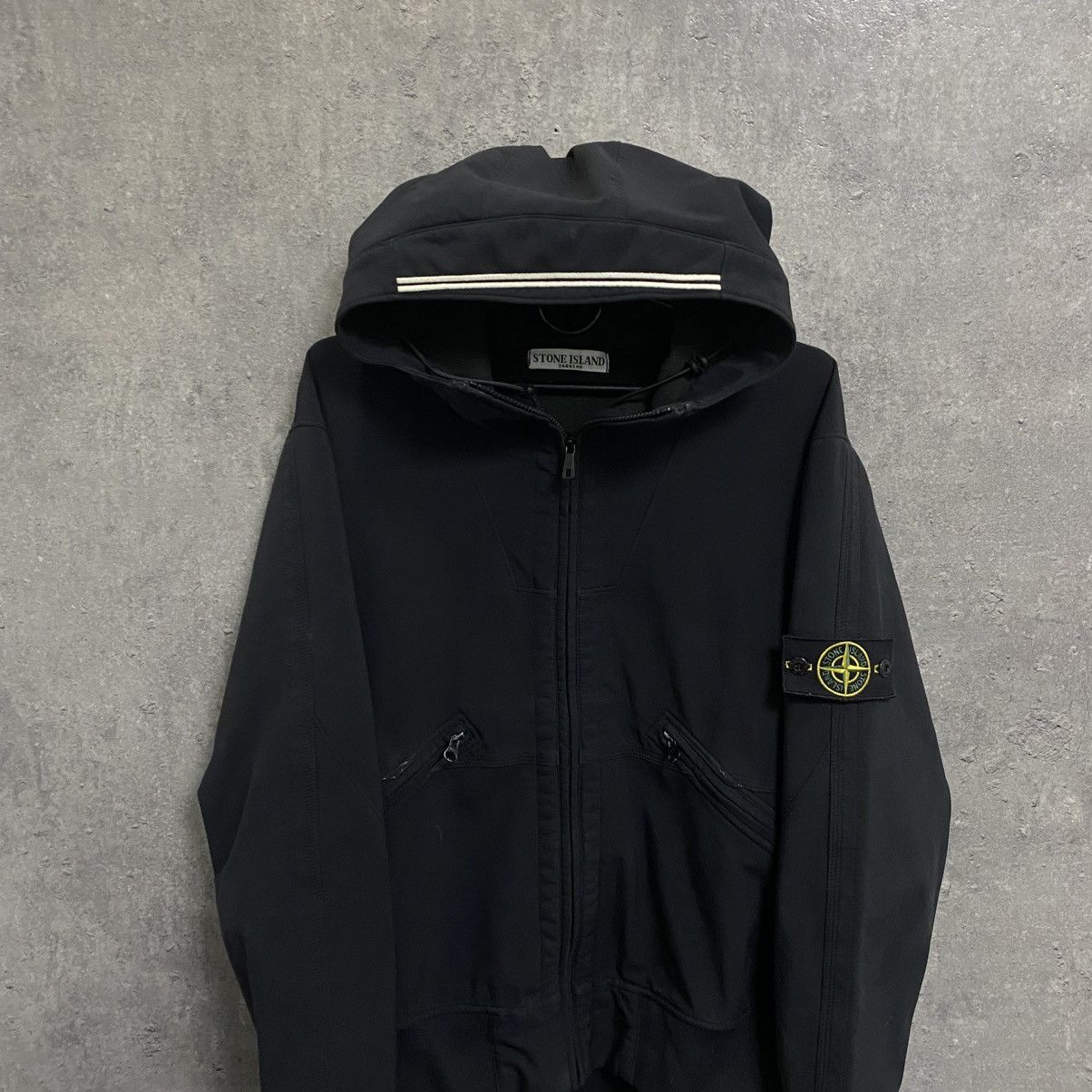 Stone Island Vintage Stone island Soft Shell-R Jacket Size US XL / EU 56 / 4 - 4 Thumbnail