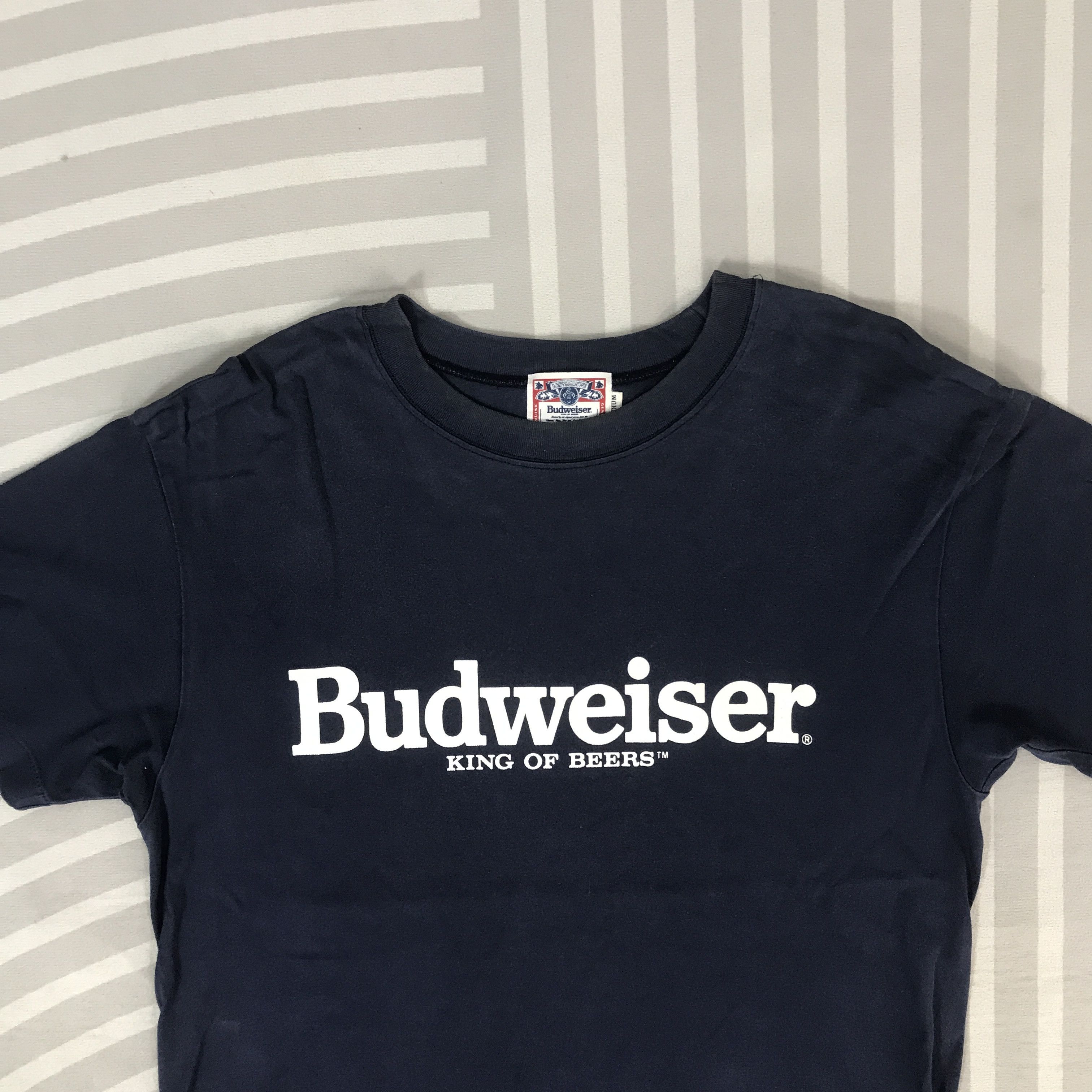 Budweiser Vintage Budweiser navy T-Shirt Size US M / EU 48-50 / 2 - 2 Thumbnail