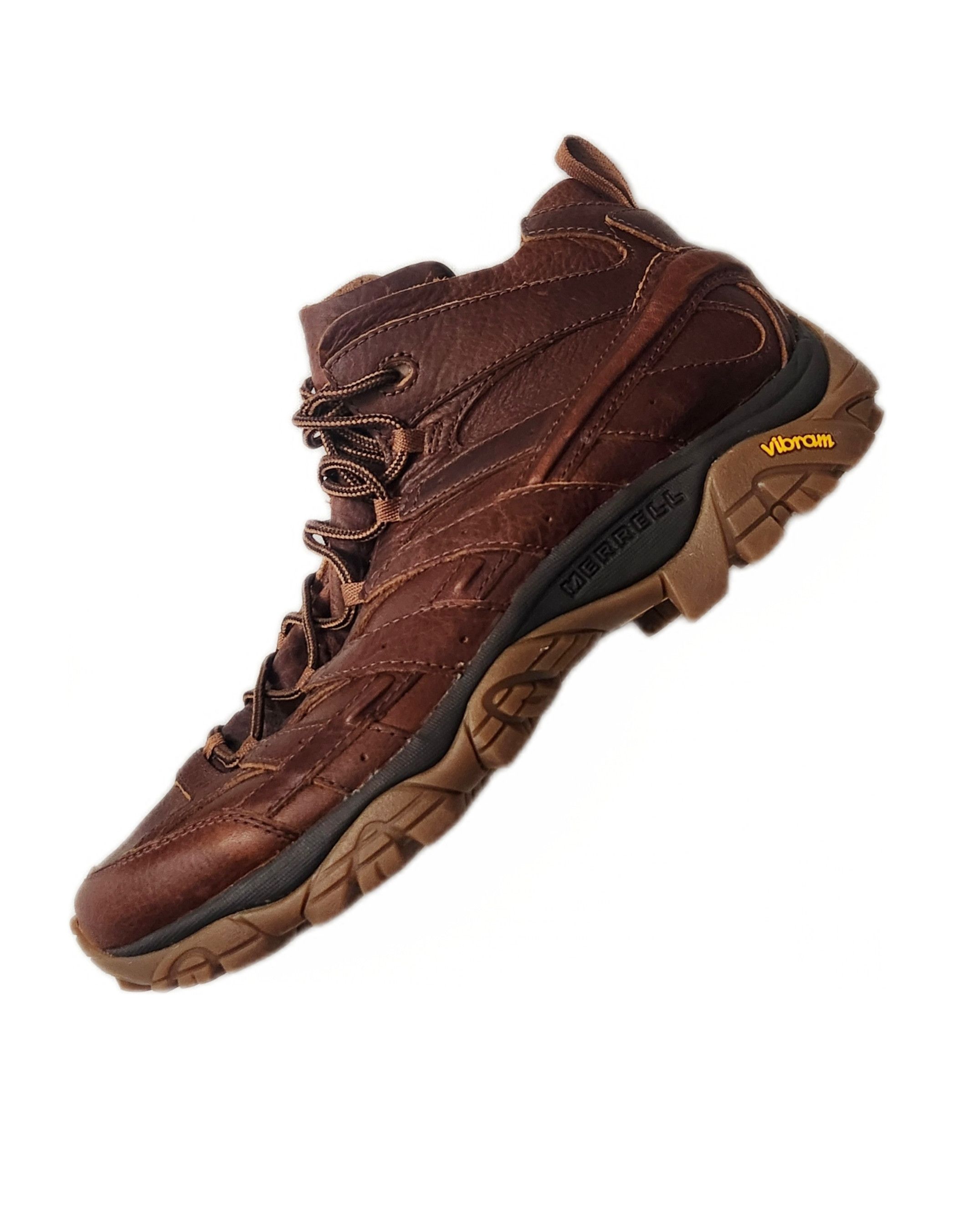 image of Merrell Moab 2 Decon Slam Luna Mid Brown Amber Ale Size 13 Men Shoes