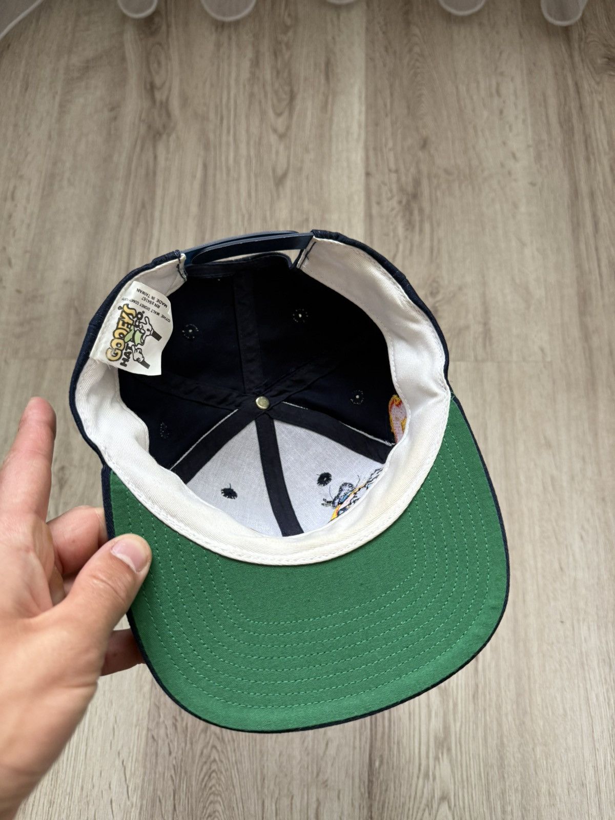 Disney Disney Baseball Cap Angry Donald Duck Goofy's Hat Co Vintage Size ONE SIZE - 10 Thumbnail
