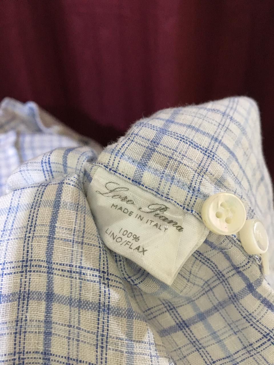 Loro Piana LORO PIANA Button Ups Size US XL / EU 56 / 4 - 10 Thumbnail