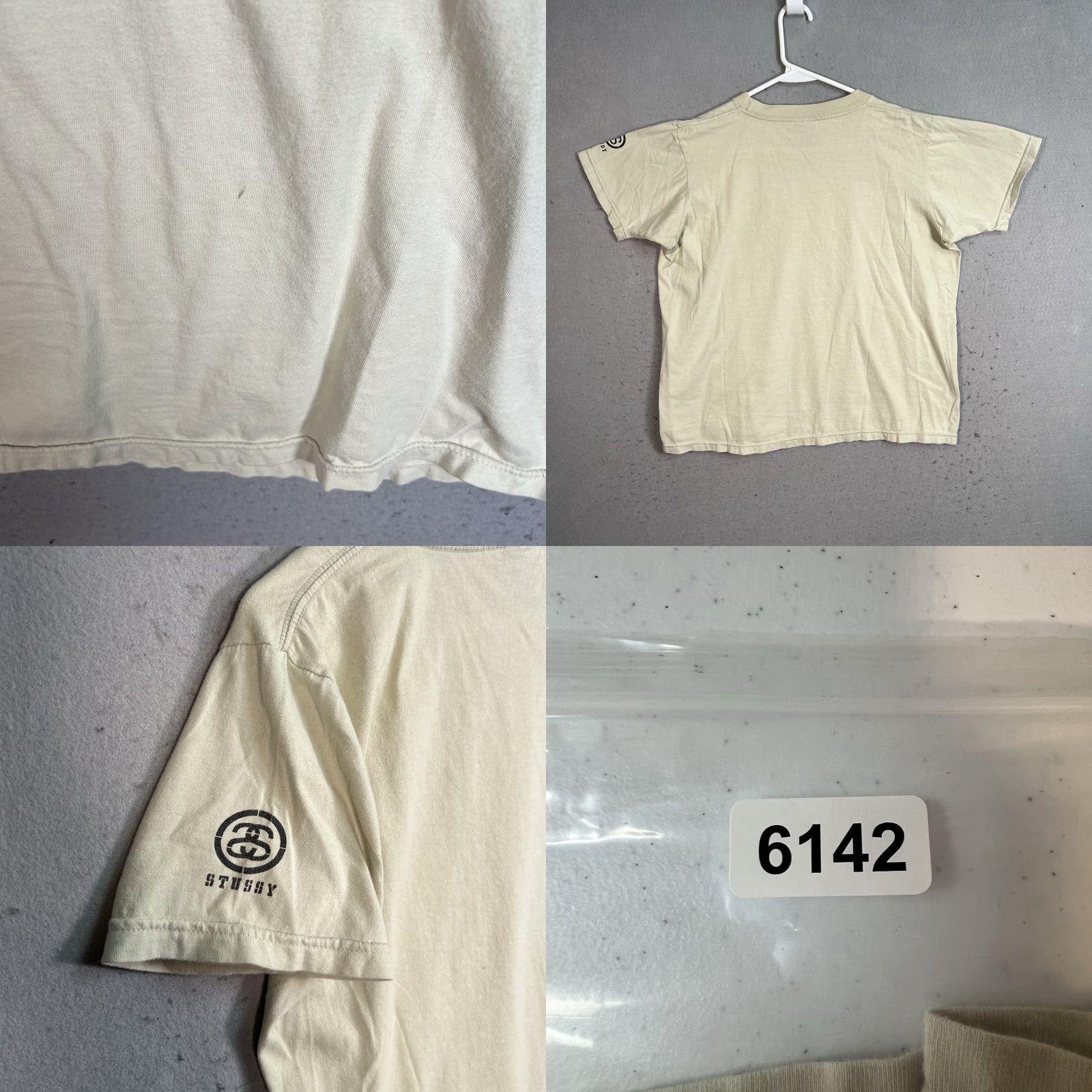 Vintage VINTAGE Stussy Military Hummer Humvee T Shirt Adult Medium Beige Mens Size US M / EU 48-50 / 2 - 8 Thumbnail