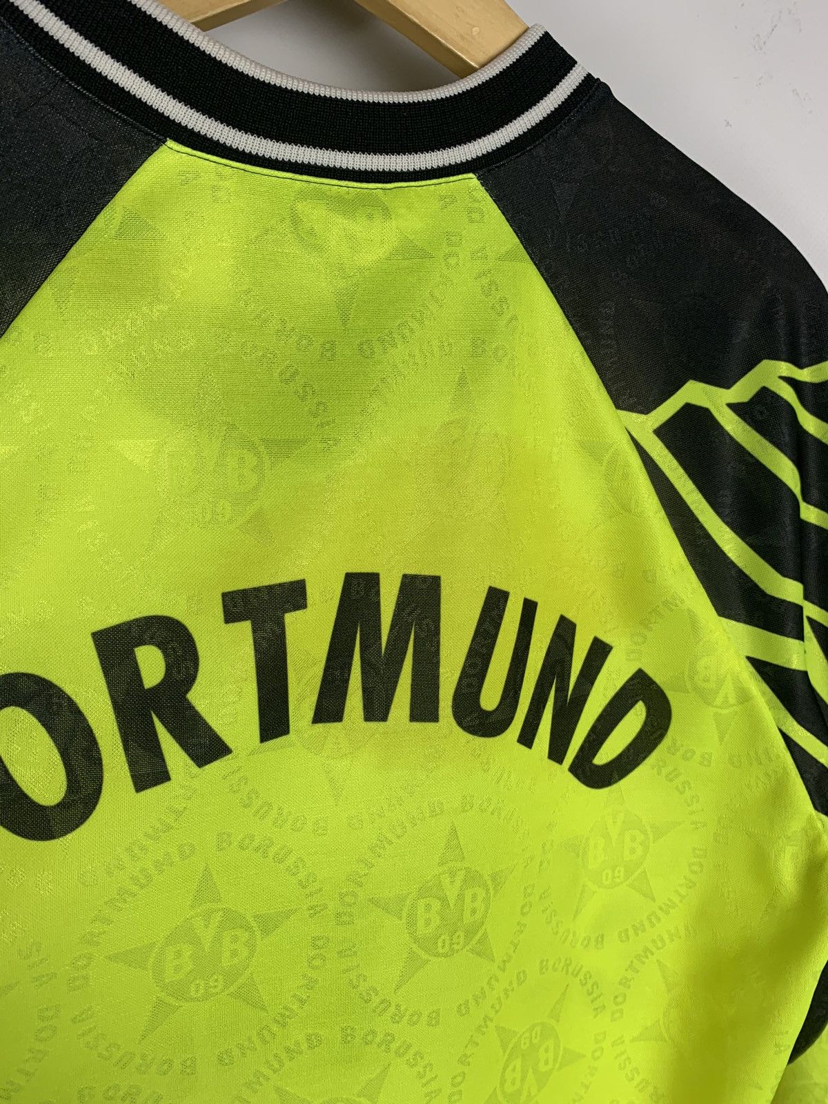 Nike Nike BVB Borussia Dortmund 1996 Longsleeve Soccer Jersey Size US S / EU 44-46 / 1 - 13 Thumbnail