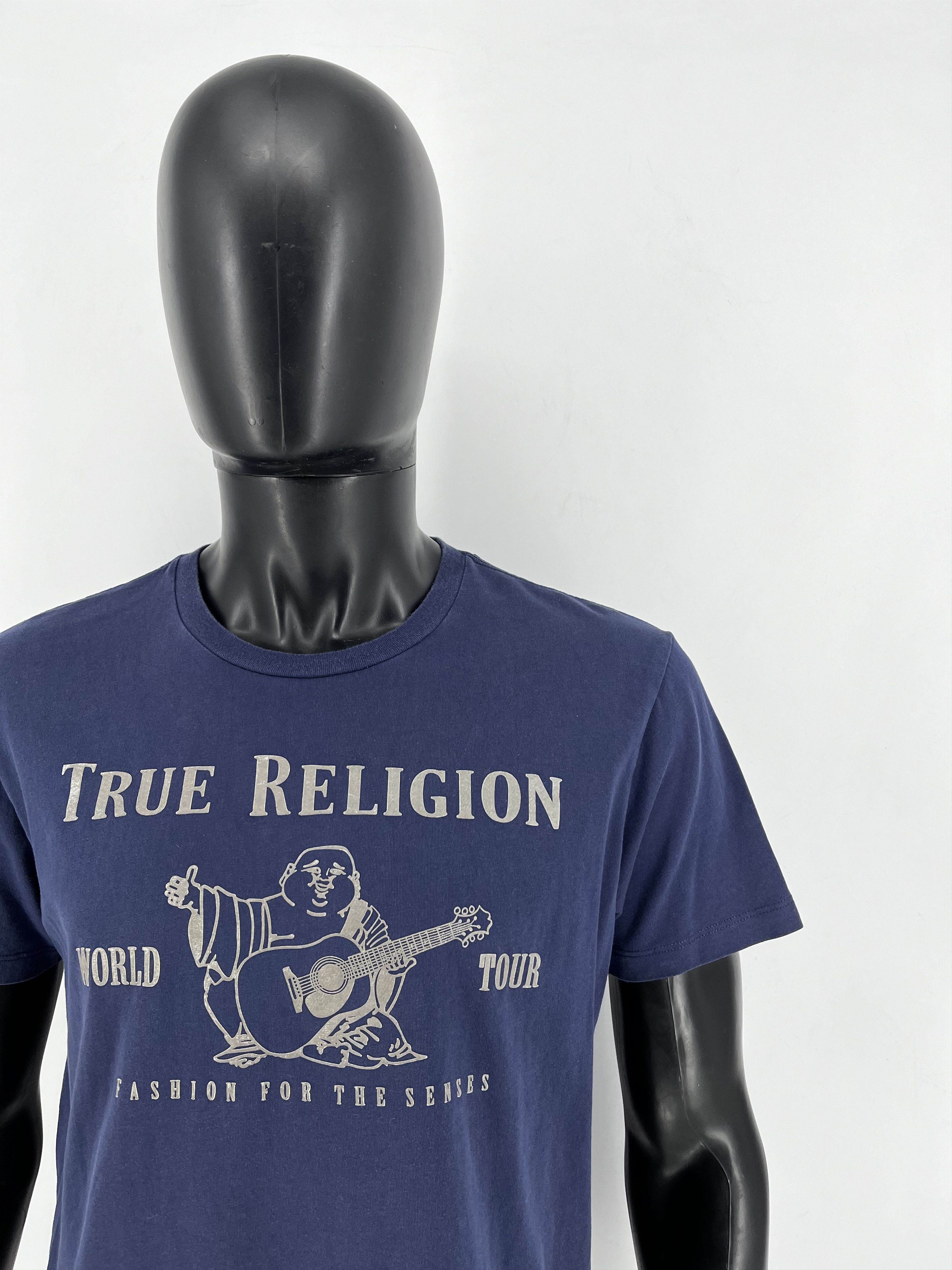 Japanese Brand True Religion Big Buddha Chief Keef Style Rap T Shirt Size US L / EU 52-54 / 3 - 7 Thumbnail