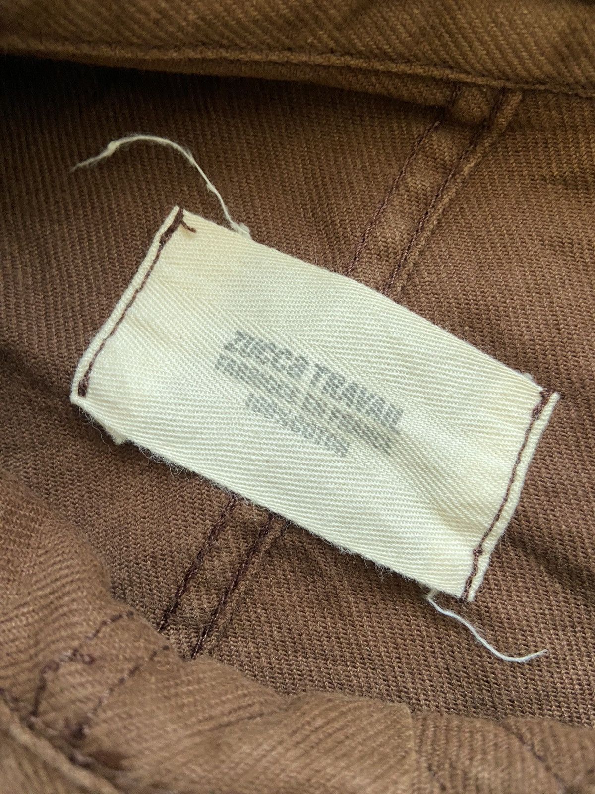 CABANE de ZUCCa × Issey Miyake Vintage 2000’s Zucca Travail Spiral Design Chore Jacket Size US M / EU 48-50 / 2 - 6 Thumbnail