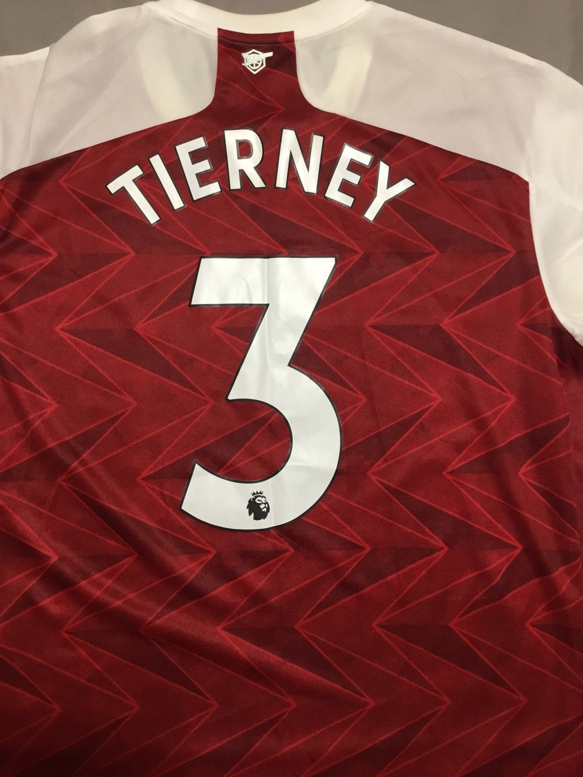 Adidas Tierney #3 Arsenal 2019/20 Home Shirt Adidas Size XL Size US XL / EU 56 / 4 - 3 Thumbnail