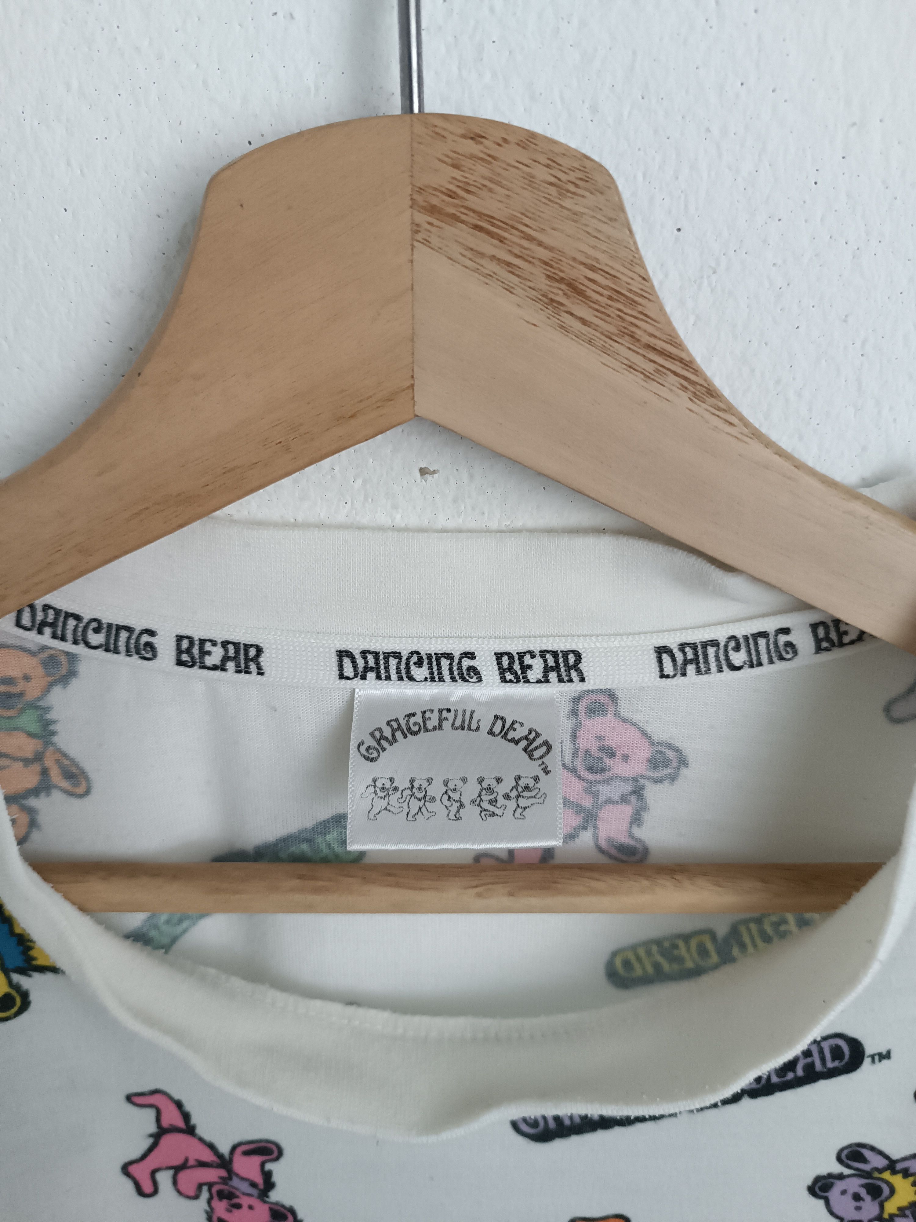 Grateful Dead VINTAGE GRATEFUL DEAD DANCING BEAR TEE PHISH DYLAN JOPLIN Size US L / EU 52-54 / 3 - 8 Thumbnail