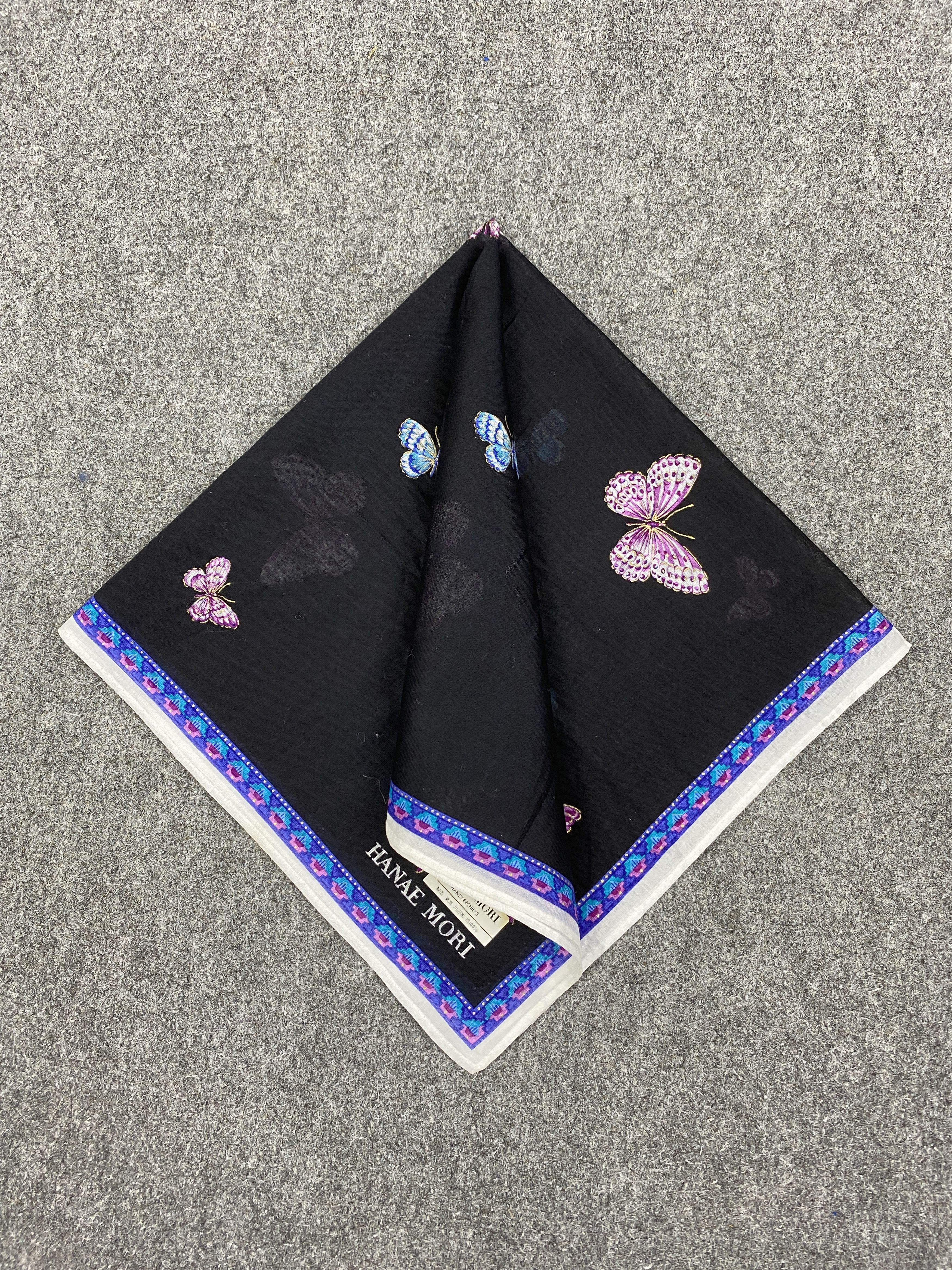 Hanae Mori Hanae Mori Handkerchief Neckerchief Bandana HKC0513 Size ONE SIZE - 3 Thumbnail