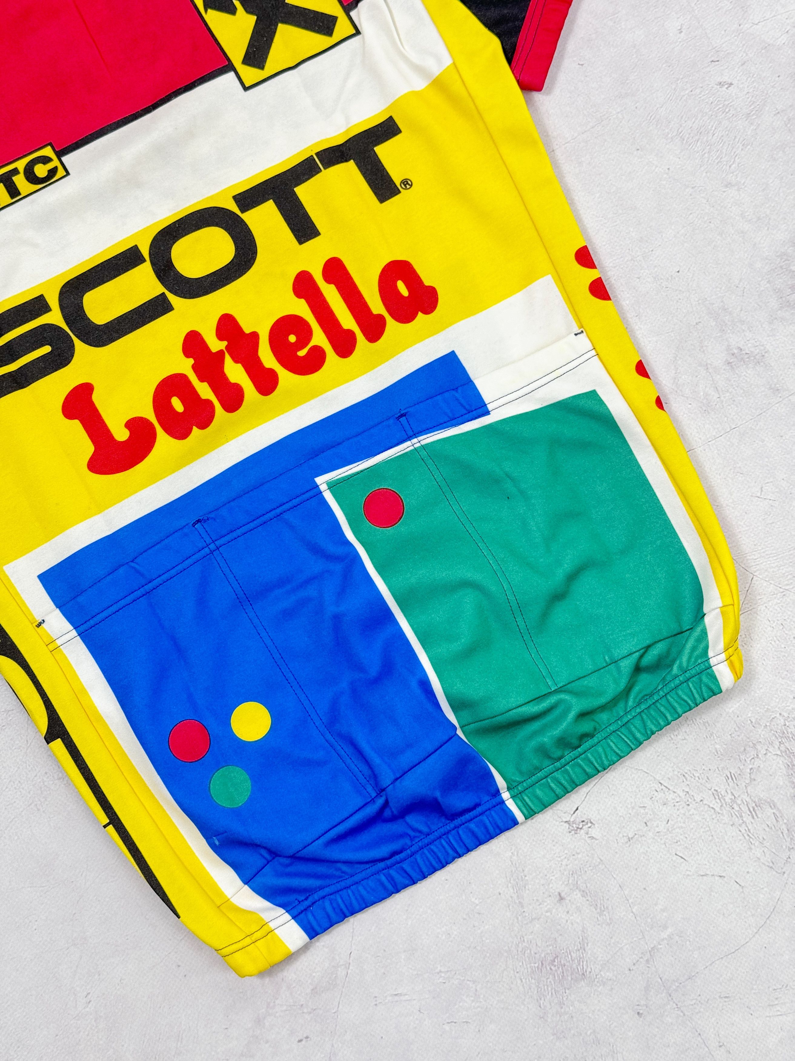 Vintage Vintage Scott Lattella Cycling Jersey ASVO Size US M / EU 48-50 / 2 - 7 Thumbnail