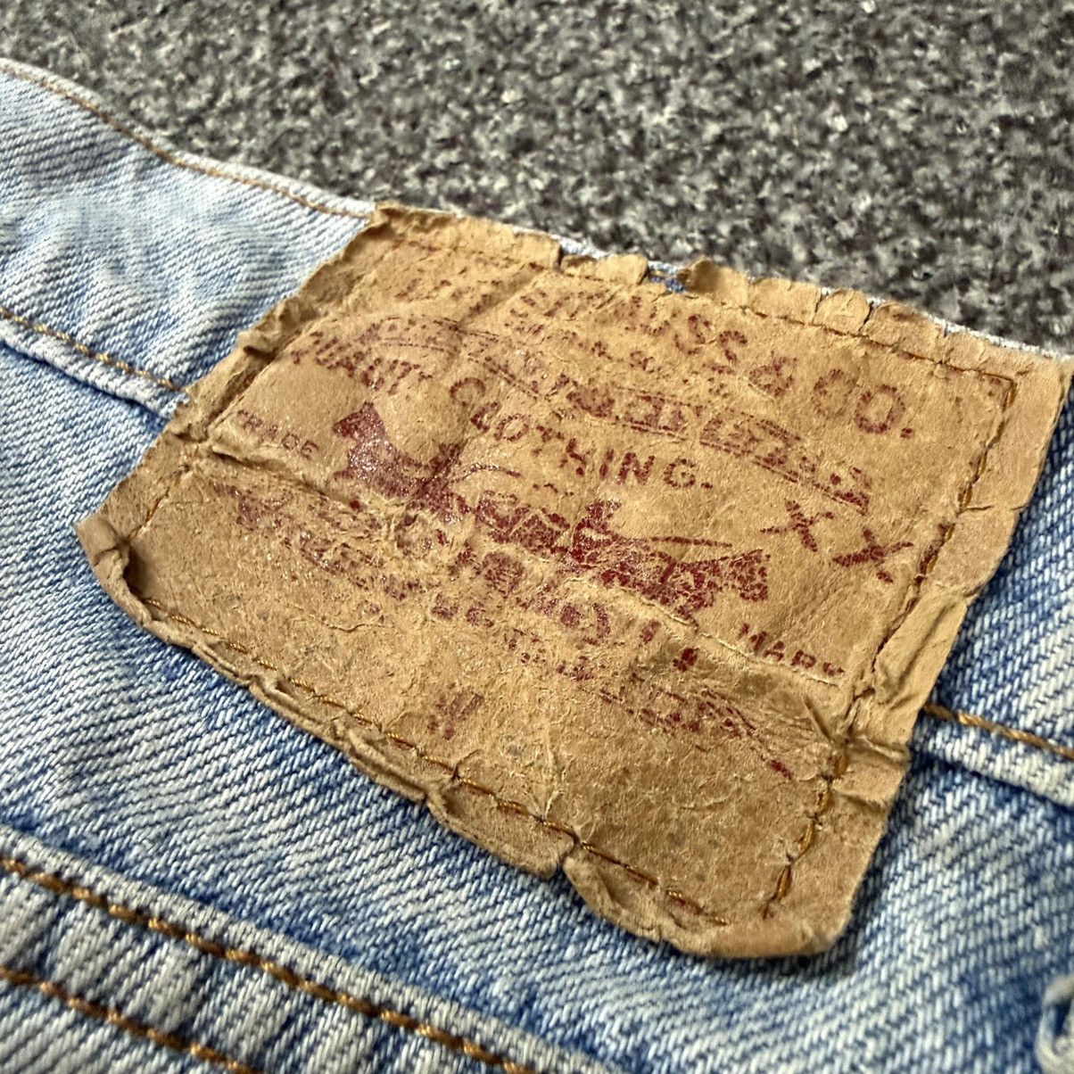 Levi's Vintage 90s Levis 606-0217 Faded Aging Distressed Denim W30 Size US 30 / EU 46 - 10 Thumbnail