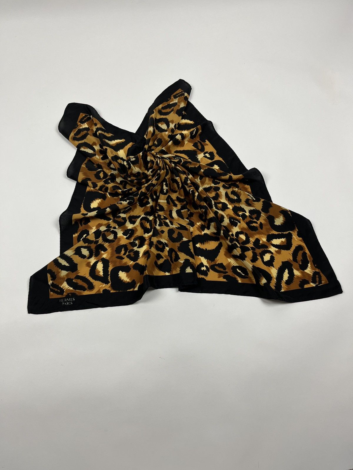 Hermes Vintage Hermes Leopard Silk Scarf Size ONE SIZE - 1 Thumbnail