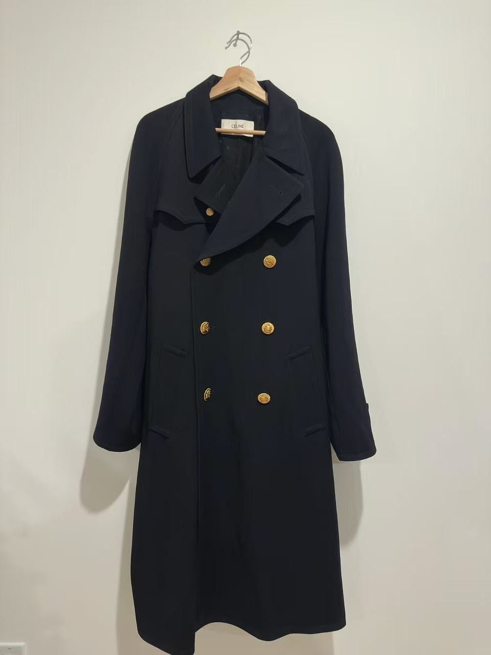 Celine Celine Western Trench Coat in Gabardine RARE Size US M / EU 48-50 / 2 - 1 Thumbnail