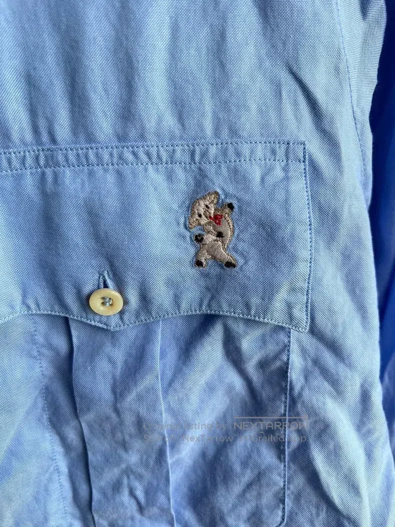Gucci Gucci Piglet embroidered long-sleeved shirt Size US S / EU 44-46 / 1 - 5 Thumbnail