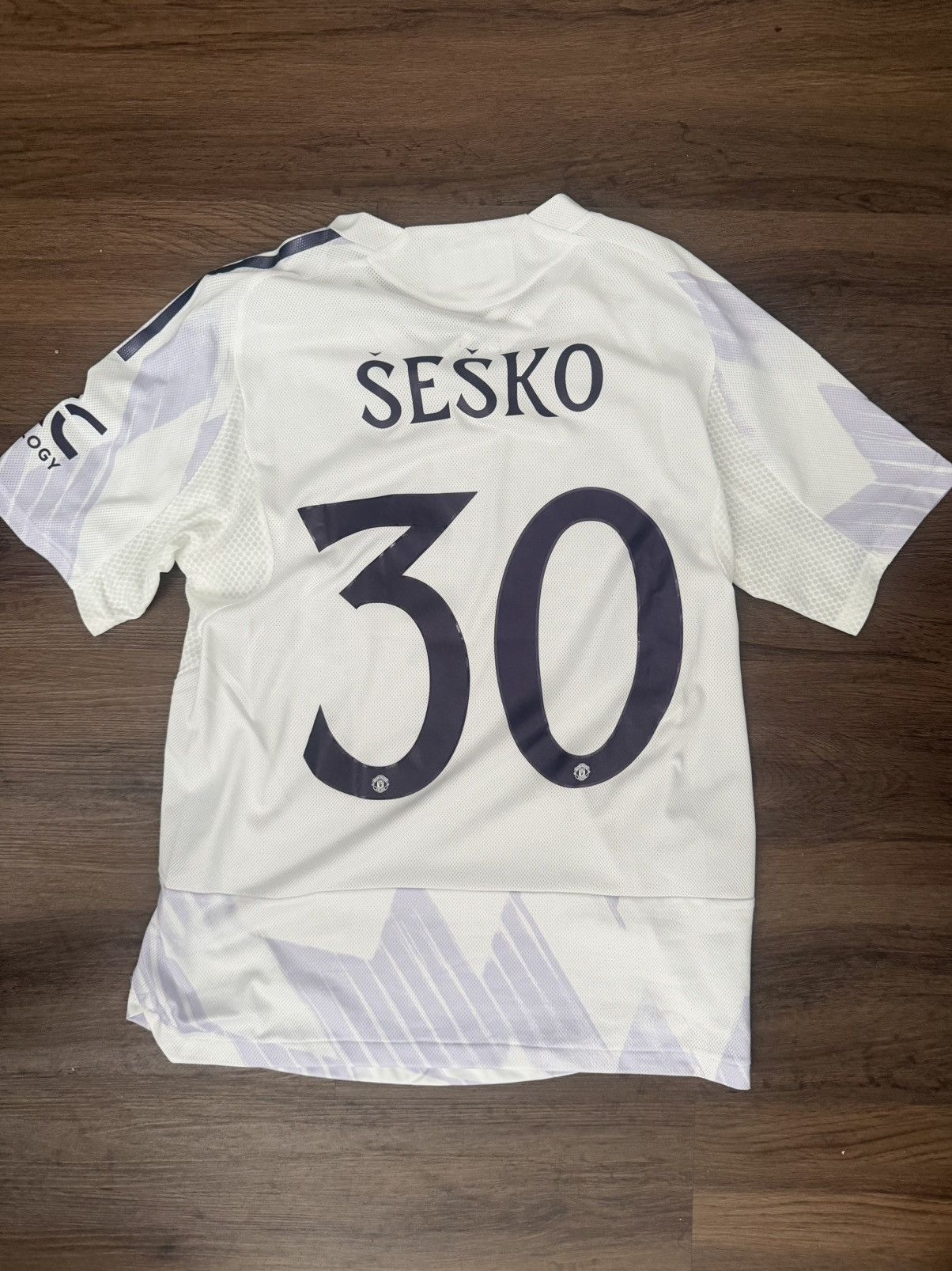 Adidas Manchester United Benjamin Sesko Player Version Jersey Size US M / EU 48-50 / 2 - 4 Thumbnail