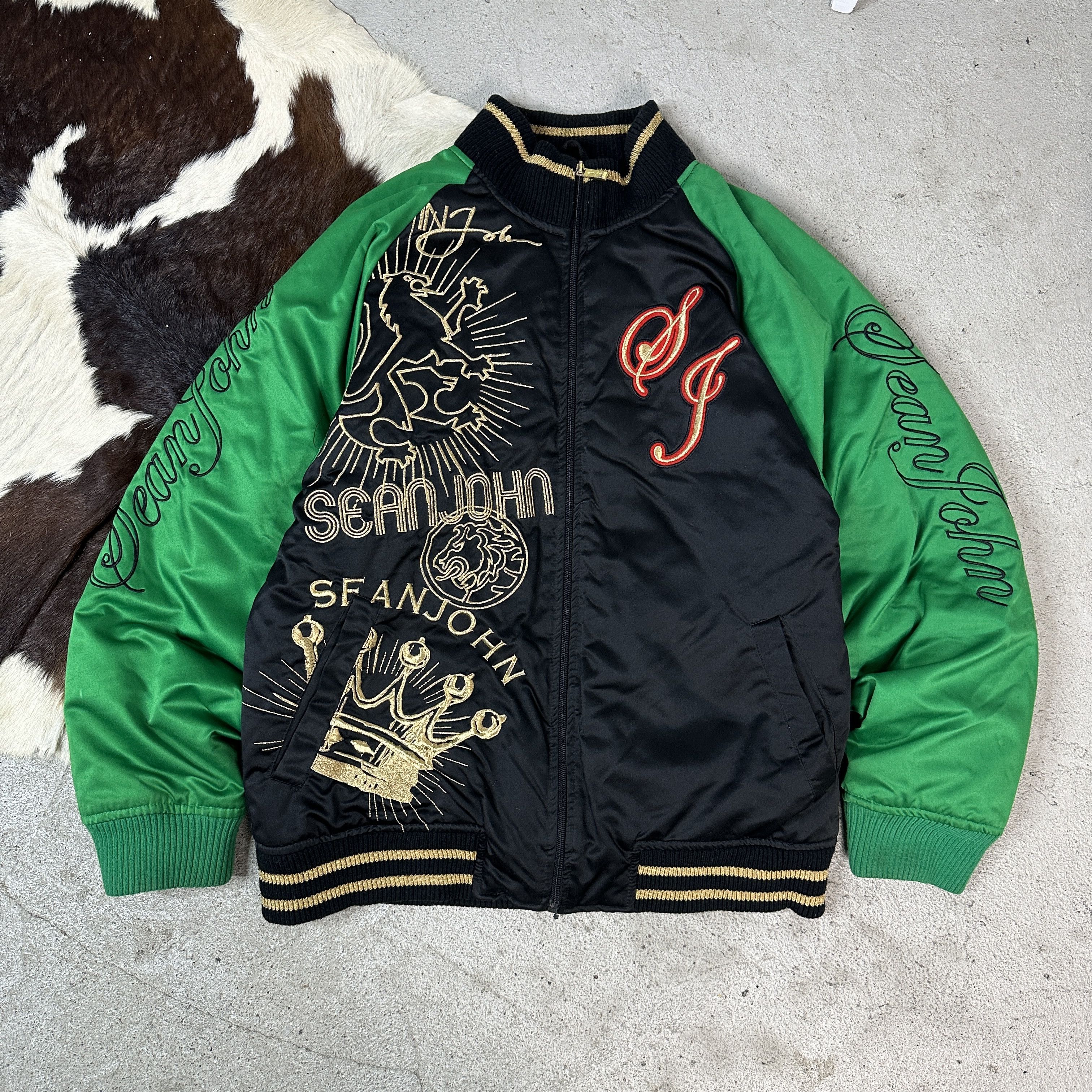 Sean John × Vintage Vintage Sean John Hip-Hop Y2K Jacket Size US M / EU 48-50 / 2 - 2 Thumbnail