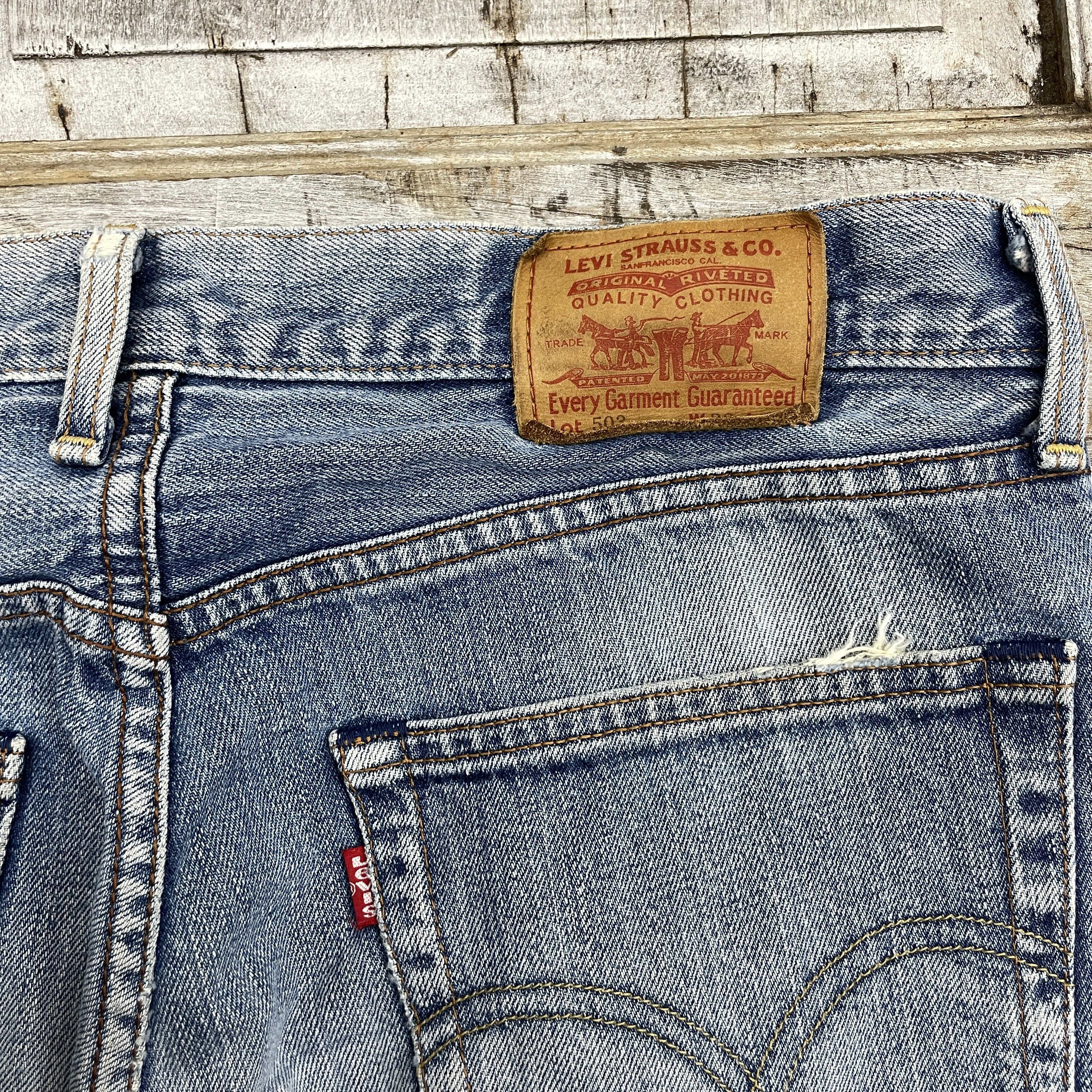 Levi's Levi's Vintage 503 Faded Distressed Jeans- WC326 Size US 32 / EU 48 - 8 Thumbnail