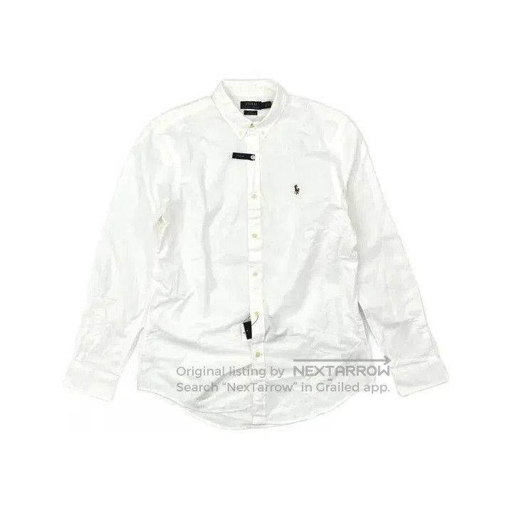 Polo Ralph Lauren Polo Ralph Lauren Men's Logo Embroidered White Shirt. Size US L / EU 52-54 / 3 - 2 Thumbnail