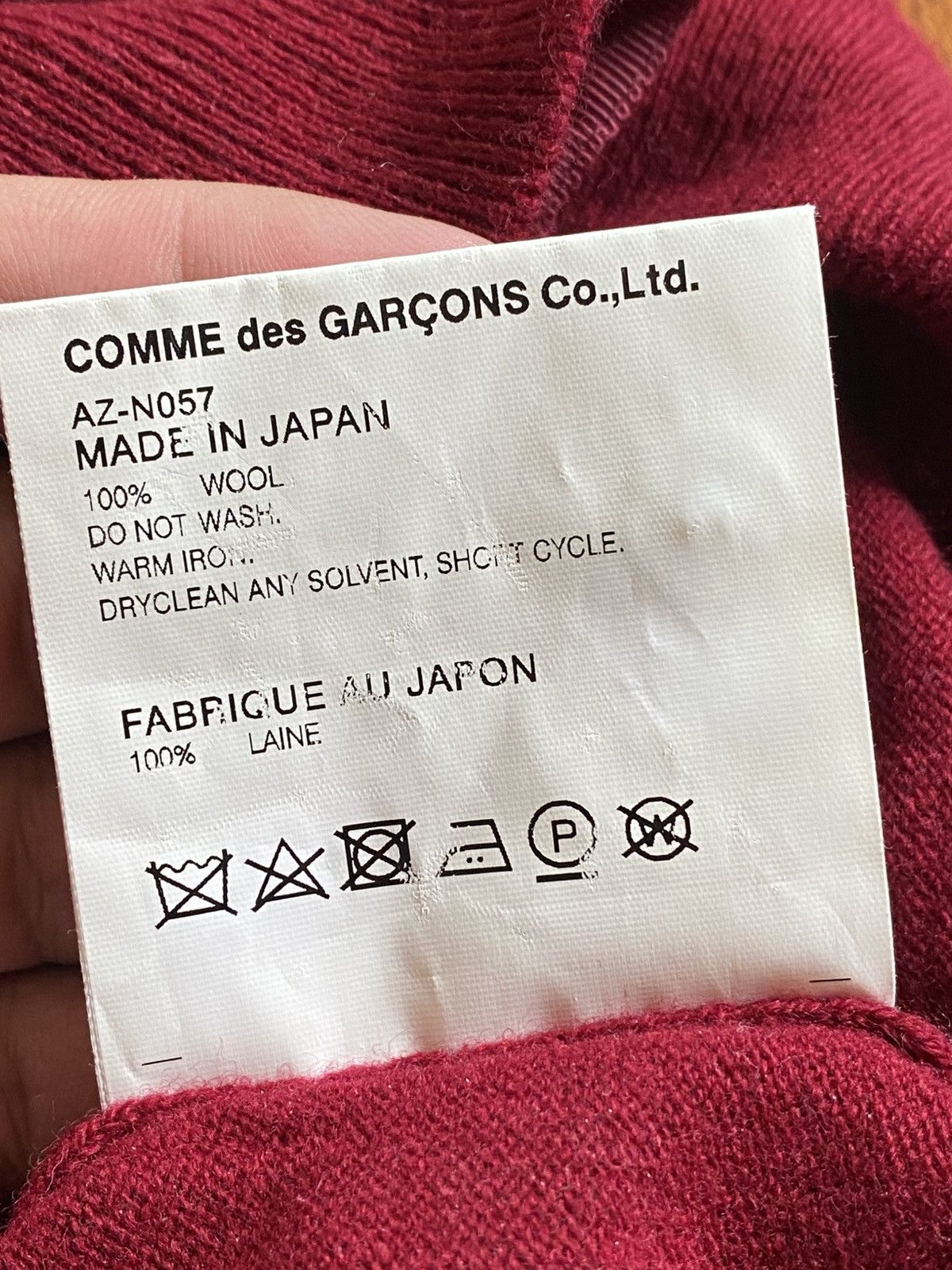 Comme des Garcons PLAY S/S 2019- CDG Play- Double Heart- Cardigan Size L / US 10 / IT 46 - 9 Thumbnail