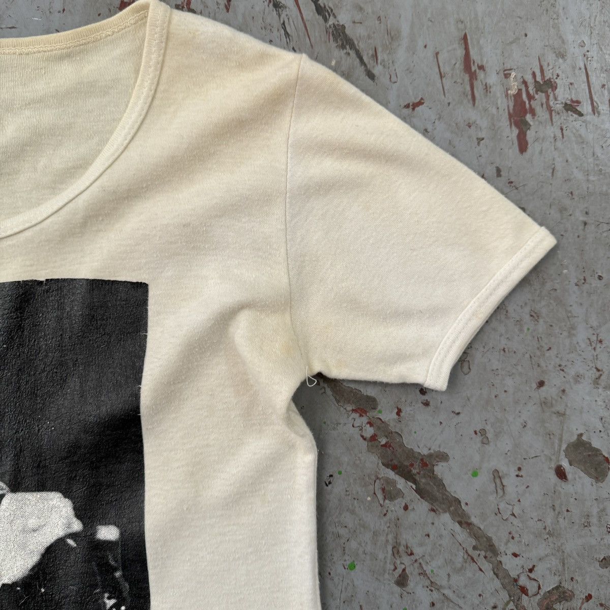 Band Tees × Vintage Vintage 80’s John Lydon/Sex Pistols thrashed T-shirt Size US S / EU 44-46 / 1 - 9 Thumbnail