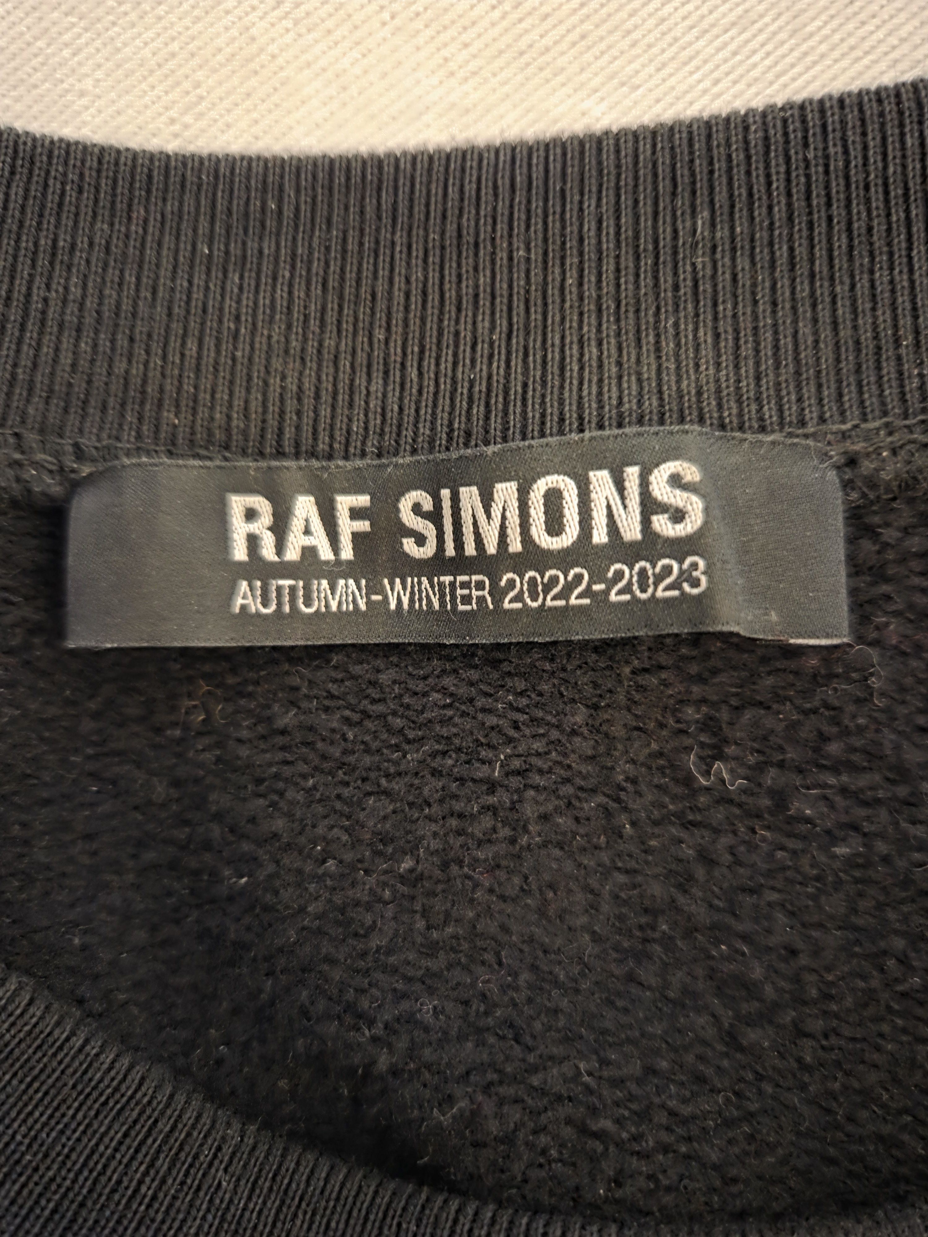 Raf Simons Raf Simons distressed "Altered Reality" Sweatshirt Size US XL / EU 56 / 4 - 7 Thumbnail