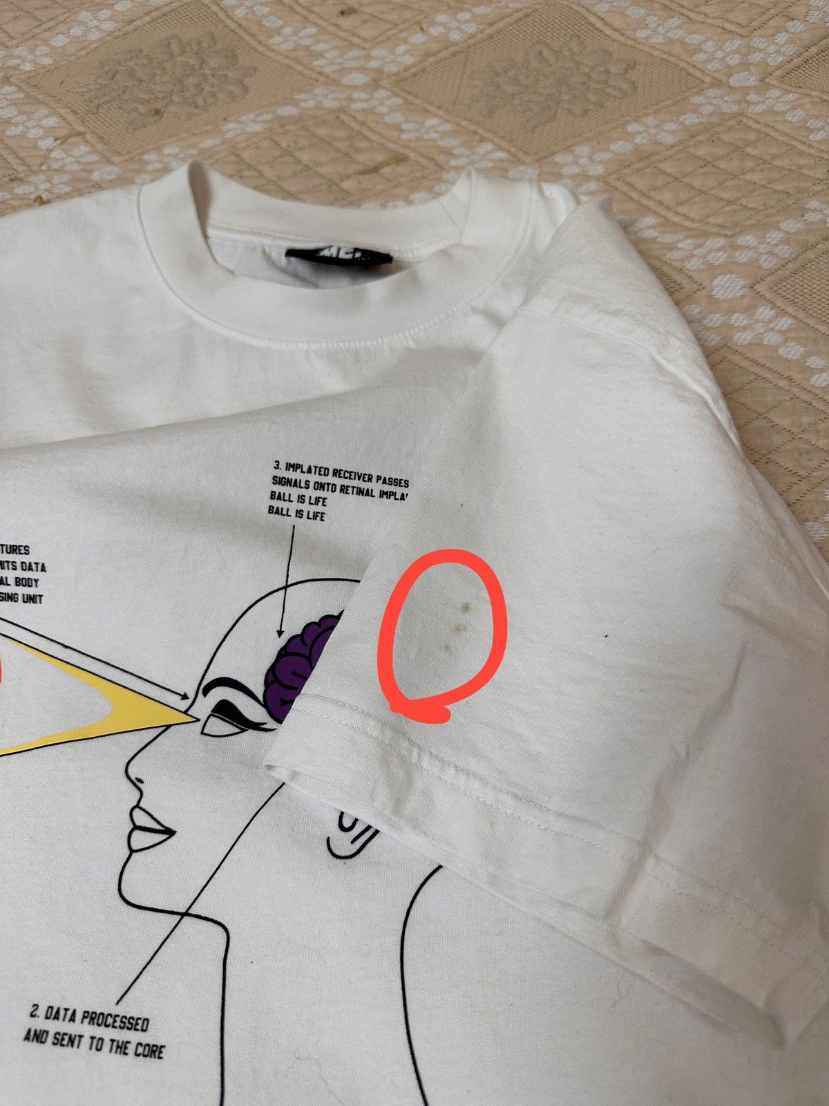 Vintage 🔥 Melody Ehsani x NBA Ball Vision Vintage T Shirt Nike Bulls Size US XL / EU 56 / 4 - 8 Thumbnail