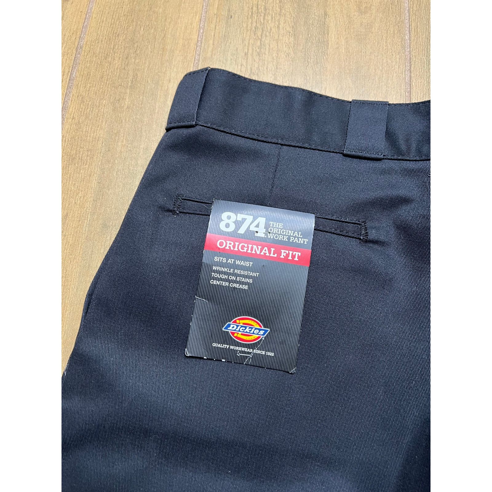 Dickies Dickies 874 Work Pants Mens 38x30 Black Original Fit Y2K Size US 38 / EU 54 - 11 Thumbnail
