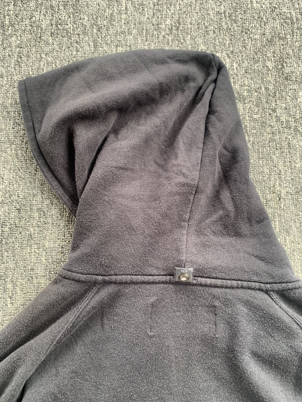 wjk WJK Japanese Sunfaded Distressed Black Jacket Hoodie Size M / US 6-8 / IT 42-44 - 7 Thumbnail