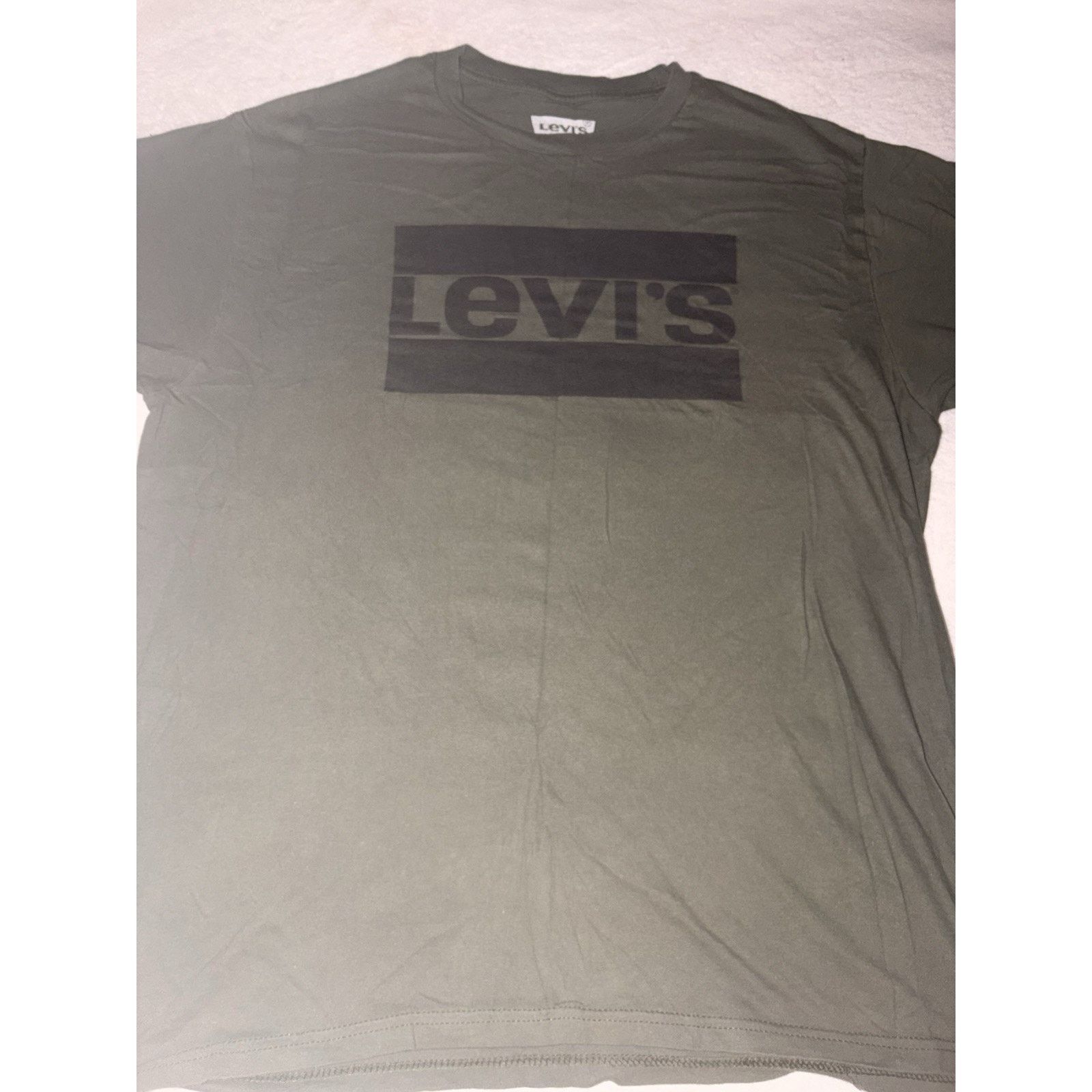 Levi's Levi’s MENS Graphic T-Shirt - MEDIUM OLIVE GREEN 100% COTTON Size US M / EU 48-50 / 2 - 1 Thumbnail