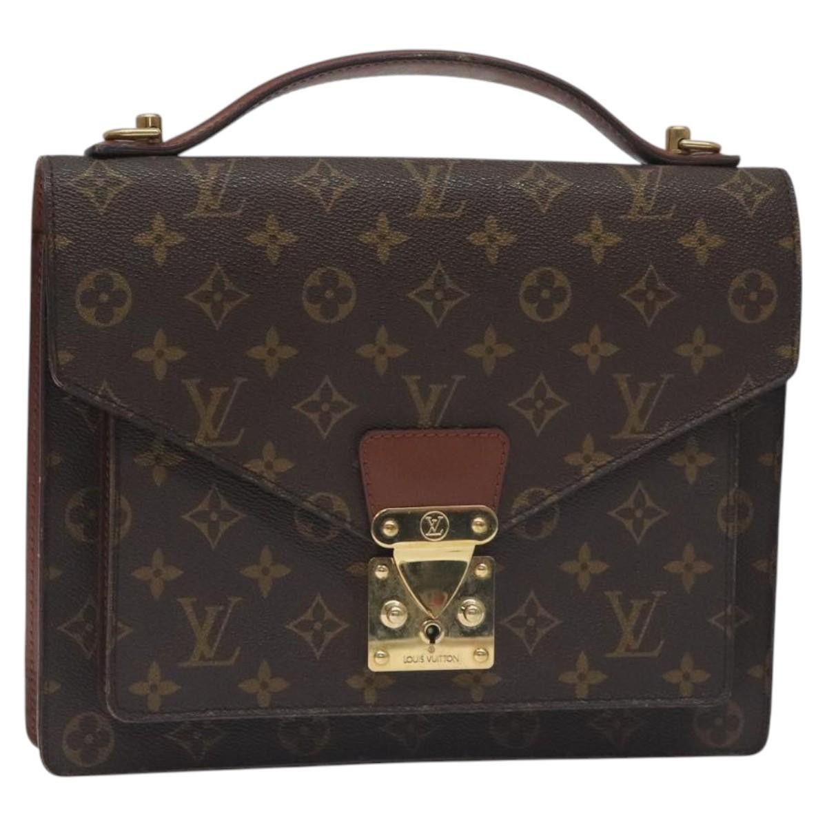 Louis Vuitton LOUIS VUITTON Monogram Monceau 28 Hand Bag M51185 Size ONE SIZE - 1 Thumbnail
