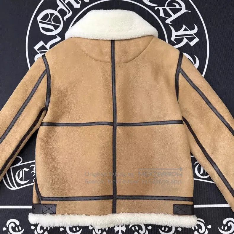 Loewe LOEWE Shearling Leather Biker Jacket . Size US S / EU 44-46 / 1 - 3 Thumbnail