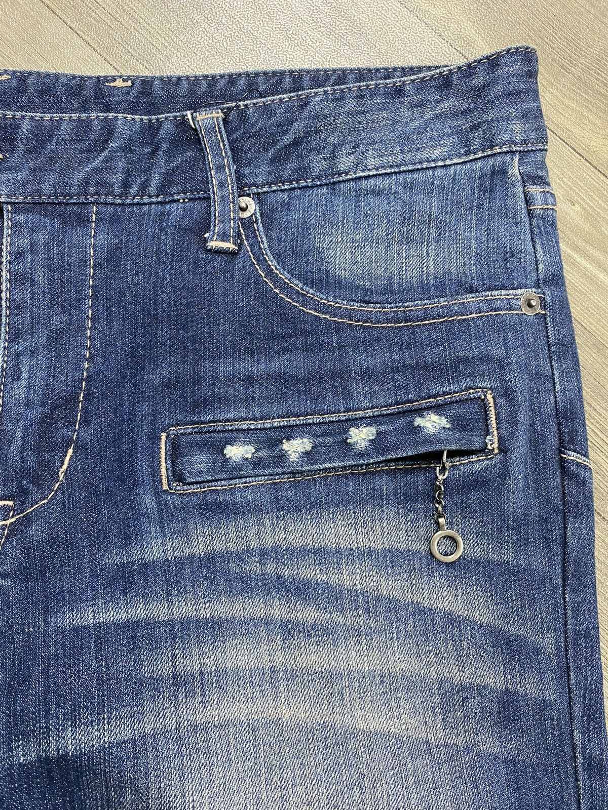 PPFM Vintage PPFM Japan Distressed Punk Lgb Style Bikers Jeans Size US 34 / EU 50 - 12 Thumbnail
