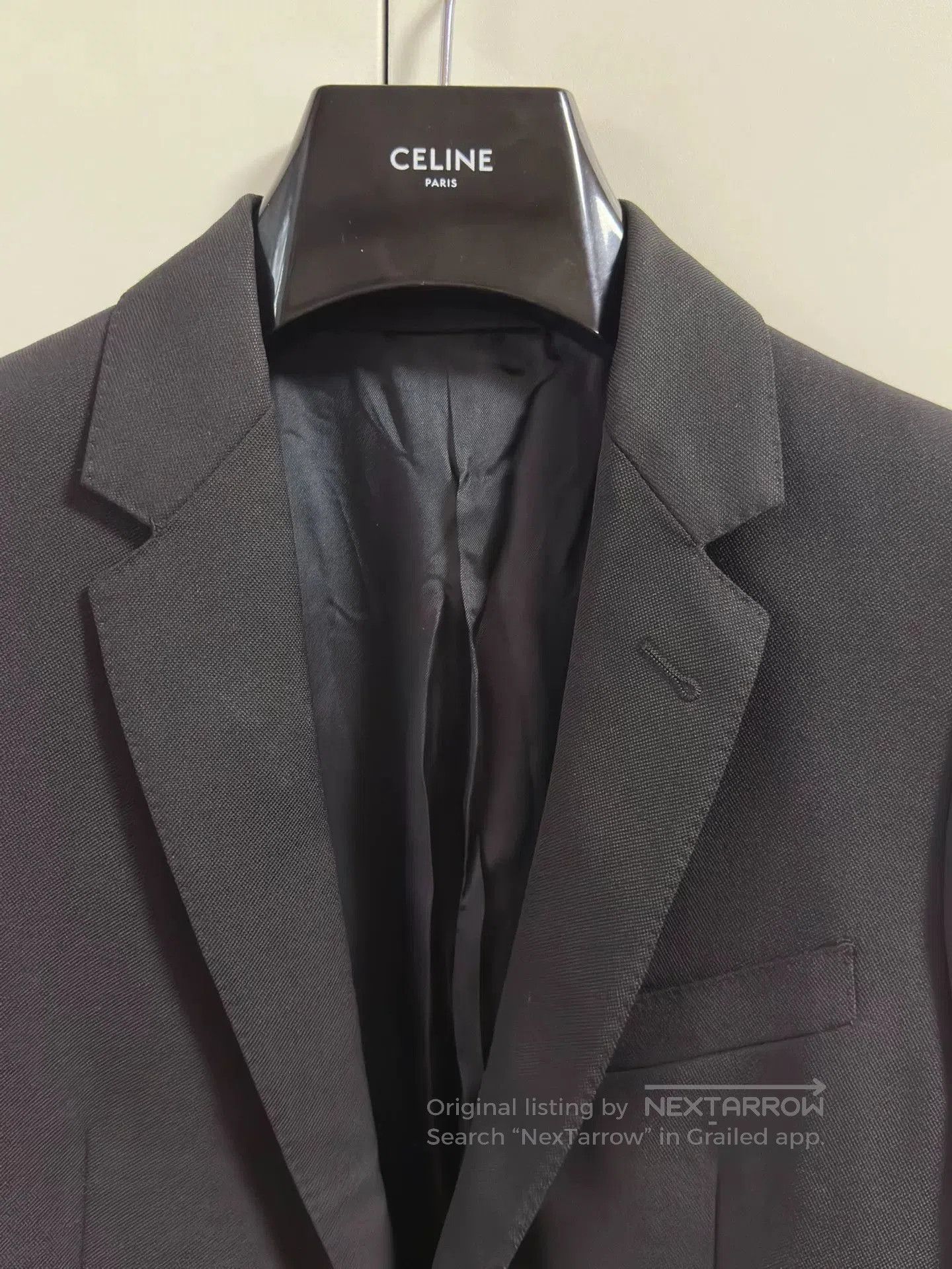 Celine Celine Women's Black Wool Blazer. Size M / US 6-8 / IT 42-44 - 2 Thumbnail
