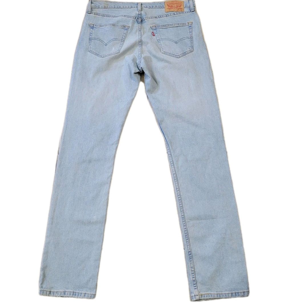 Levi's Levi's Jeans 511 Slim Straight Distressed Blue 34/34 Men's Size US 34 / EU 50 - 5 Thumbnail