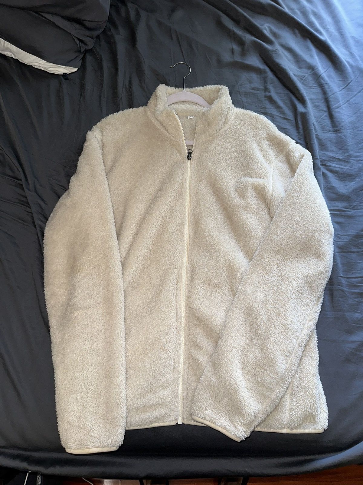 Fluffy Yarn Fleece Full Zip Jacket Grailed