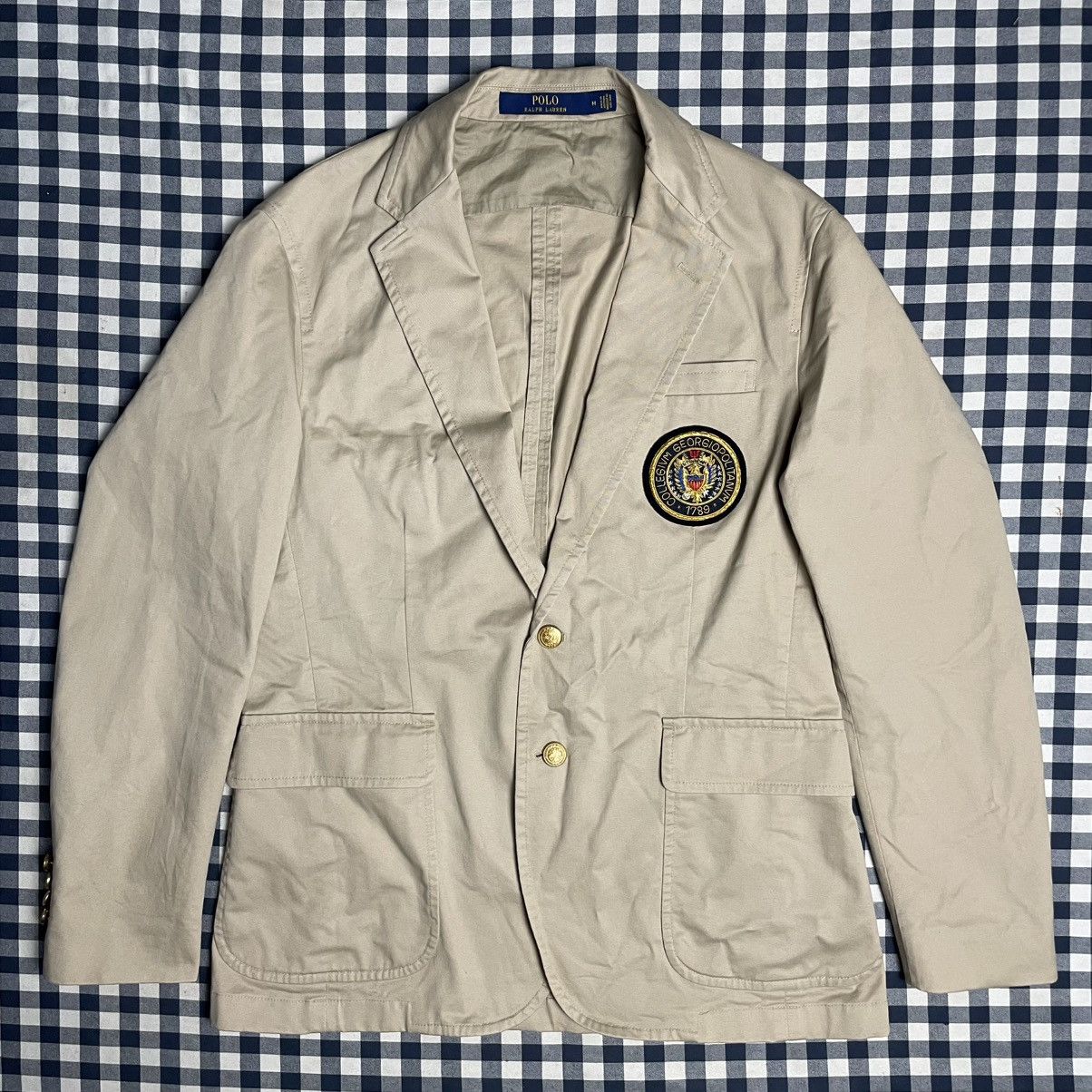 Polo Ralph Lauren Polo Ralph Lauren Blazer Collegivm Georgiopolitanvm patch Size 50R - 1 Thumbnail