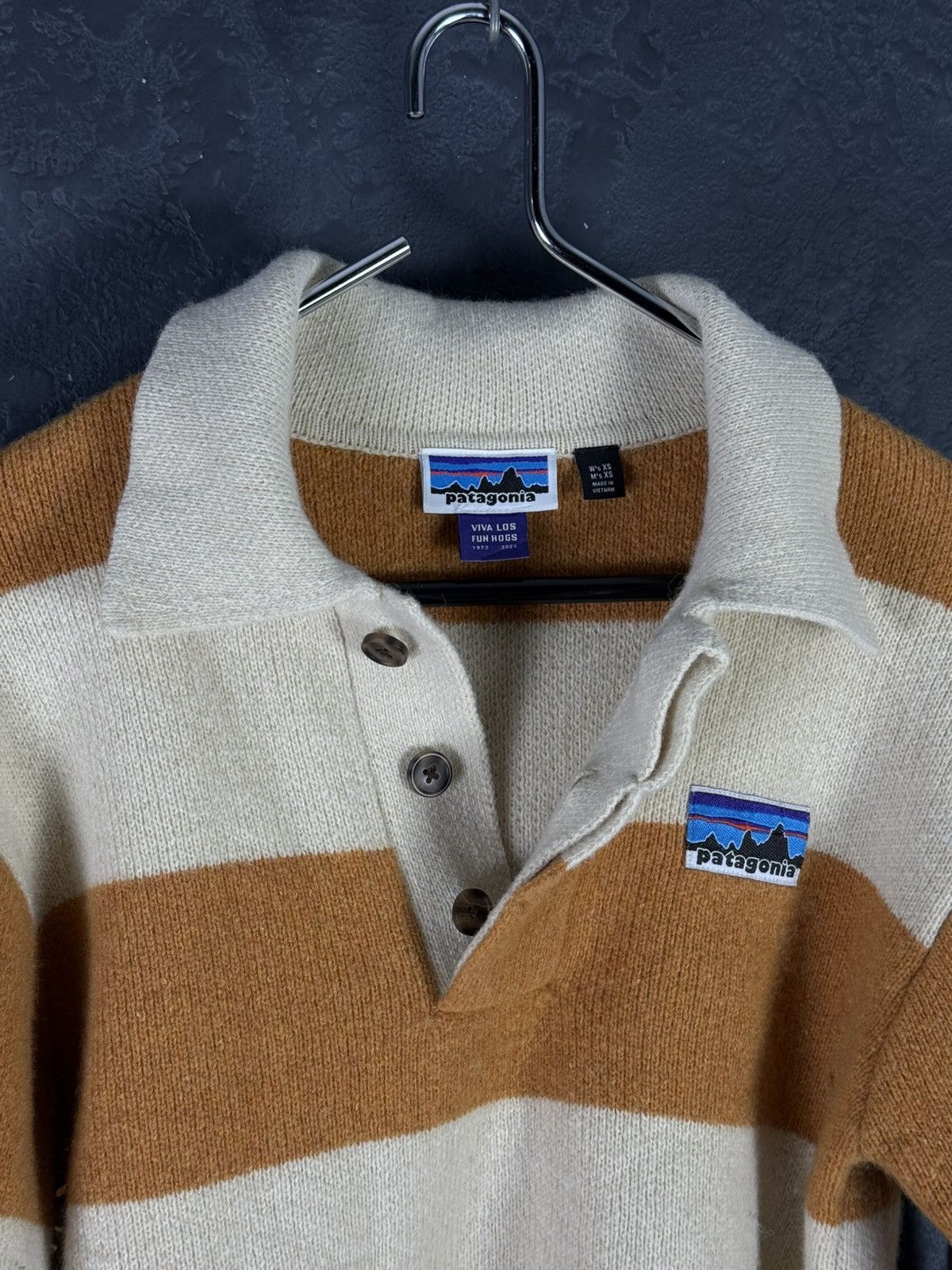 Patagonia Patagonia Recycled Wool Rugby Sweater 50th Anniversary Size US XS / EU 42 / 0 - 7 Thumbnail