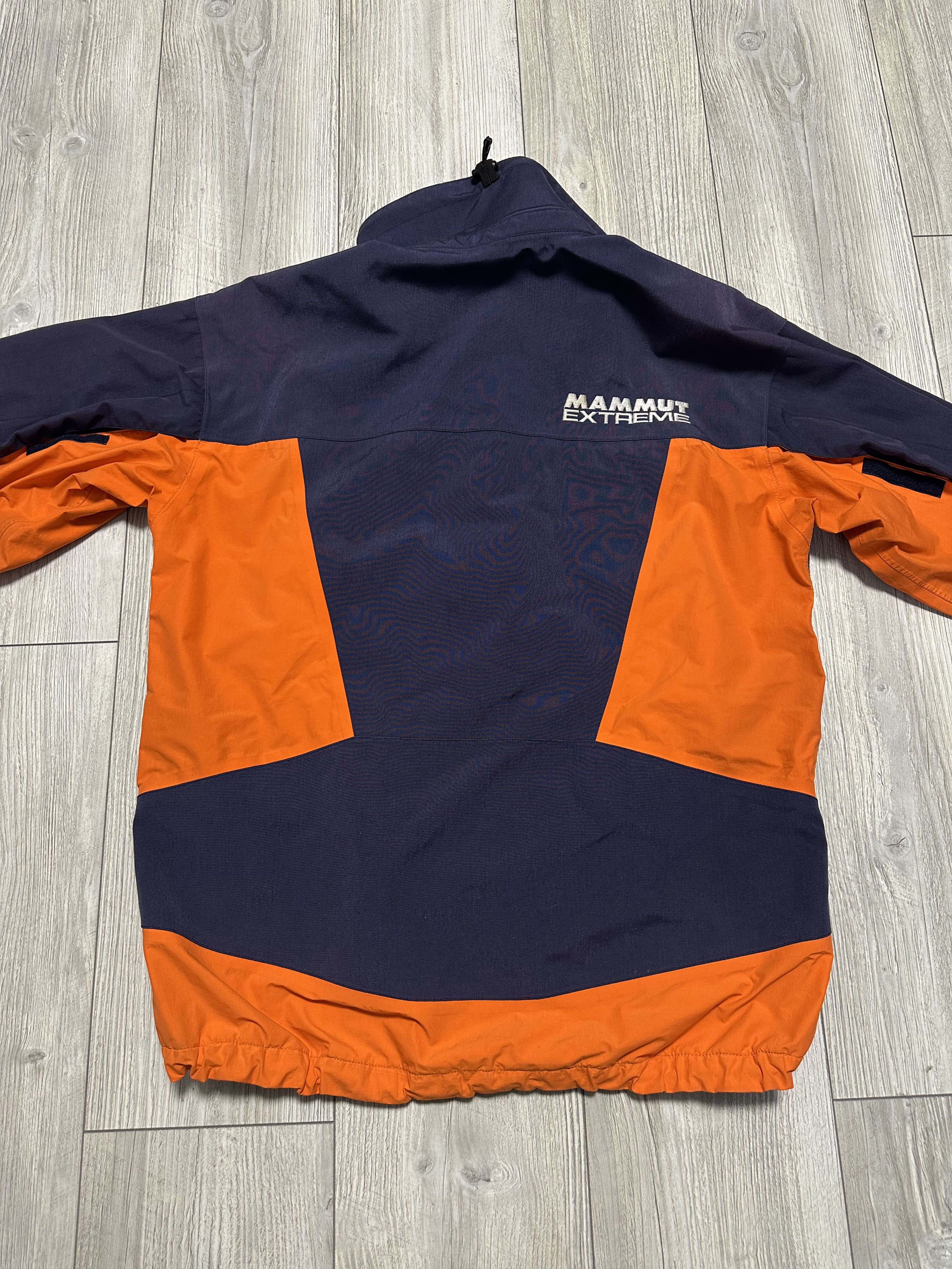 Mammut Mammut Extreme Vintage Orange & Blue Nylon Gore-Tex Jacket Size US L / EU 52-54 / 3 - 18 Thumbnail