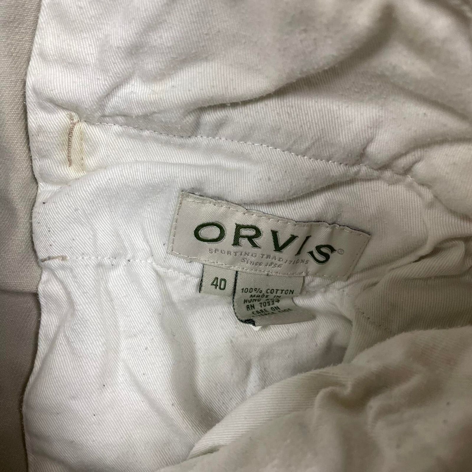 Orvis Orvis cream cargo shorts size 40 Size US 40 / EU 56 - 3 Thumbnail