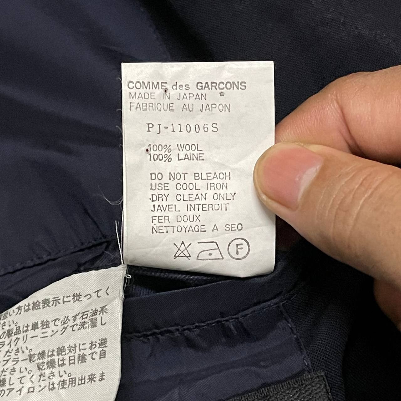 Comme des Garcons Homme Plus CDGHP AD1988 Comme Des Garcon Homme Plus Wool Blazer Size US M / EU 48-50 / 2 - 11 Thumbnail