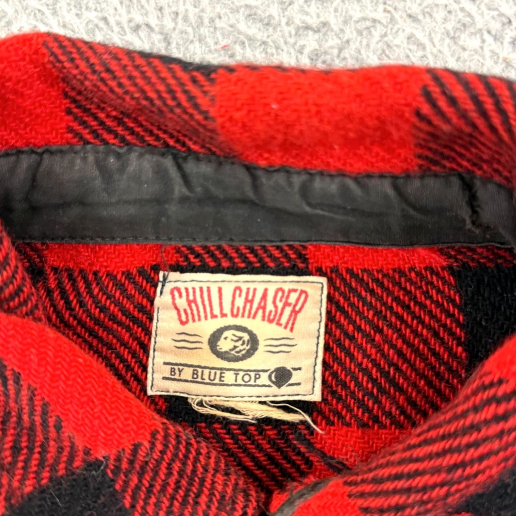 Vintage VINTAGE Chill Chaser Shirt Men XL Red Buffalo Plaid Flannel 80s Long Sleeve USA Size US XL / EU 56 / 4 - 7 Thumbnail