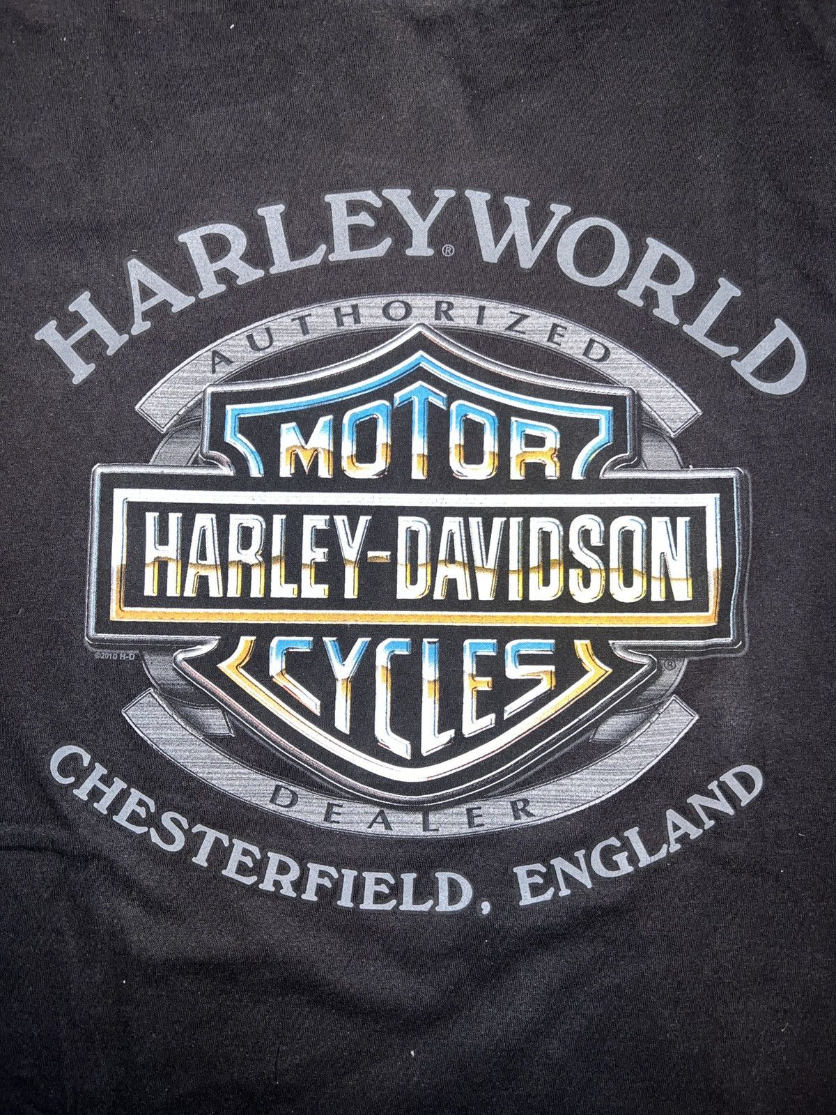 Harley Davidson Vintage Harley-Davidson Pin-Up Girl Sales & Service T-Shirt Size US XL / EU 56 / 4 - 9 Thumbnail