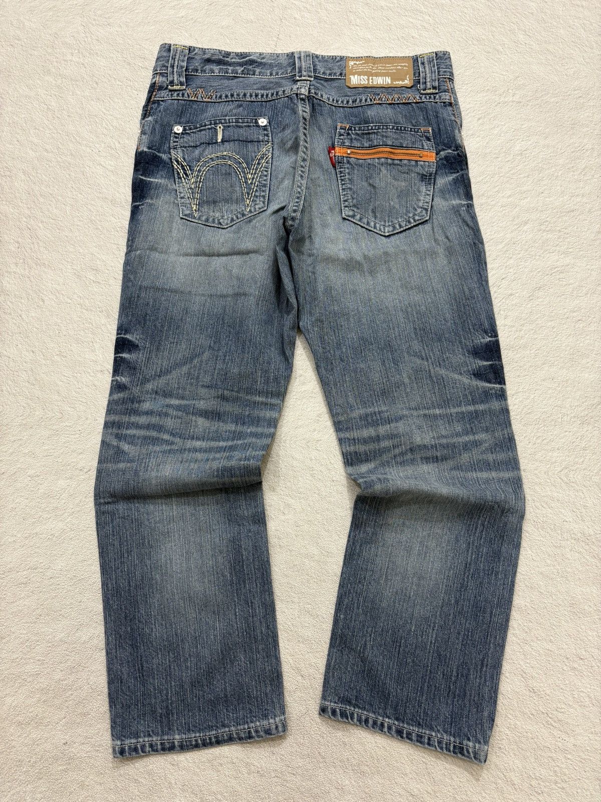 Kapital 2000s miss edwin japan bootcut wash denim pants y2k style Size US 32 / EU 48 - 7 Thumbnail