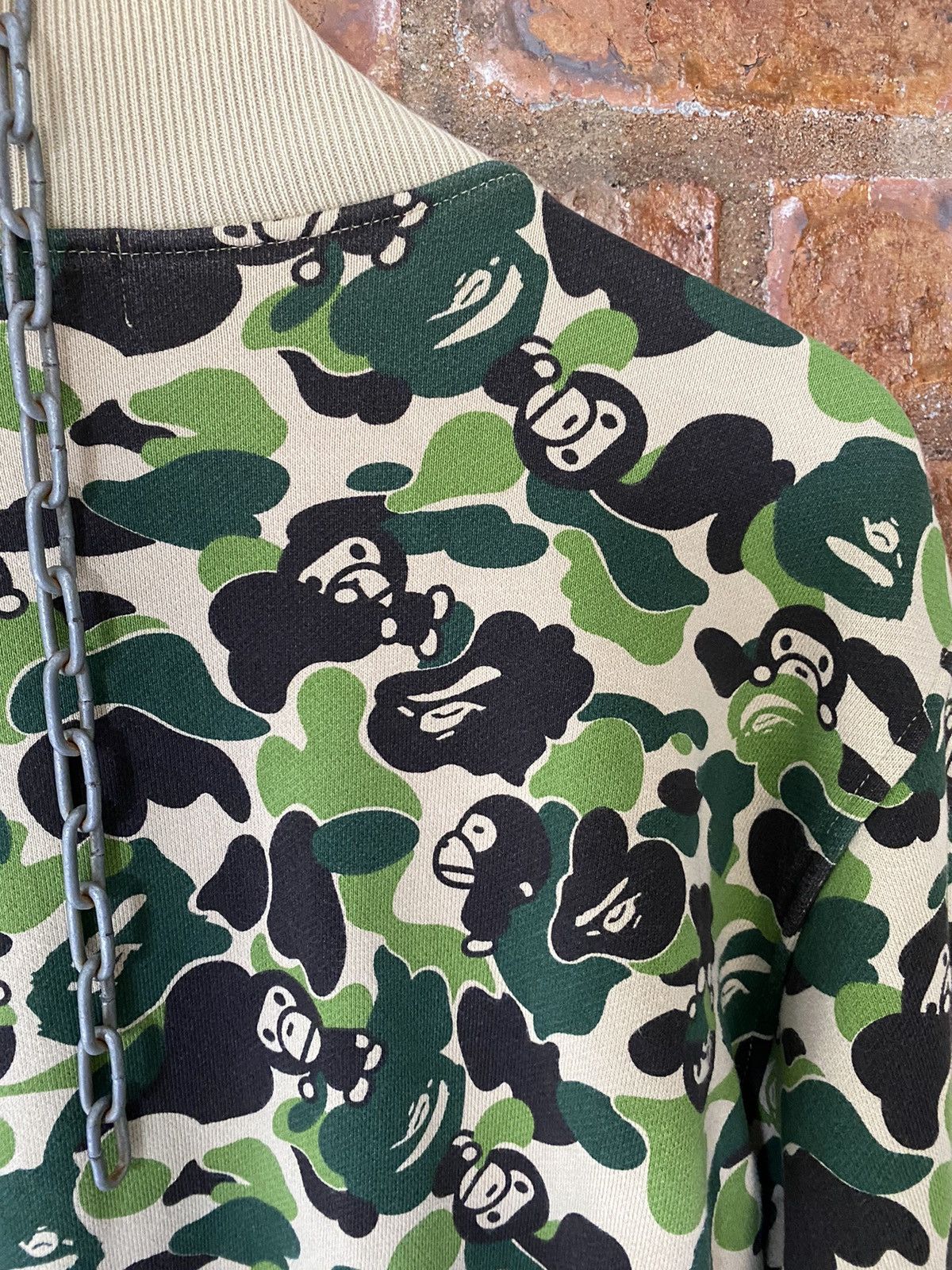 Bape × Nigo OG 2006 Bape Baby Milo ABC camo sweat varsity Size US L / EU 52-54 / 3 - 14 Thumbnail