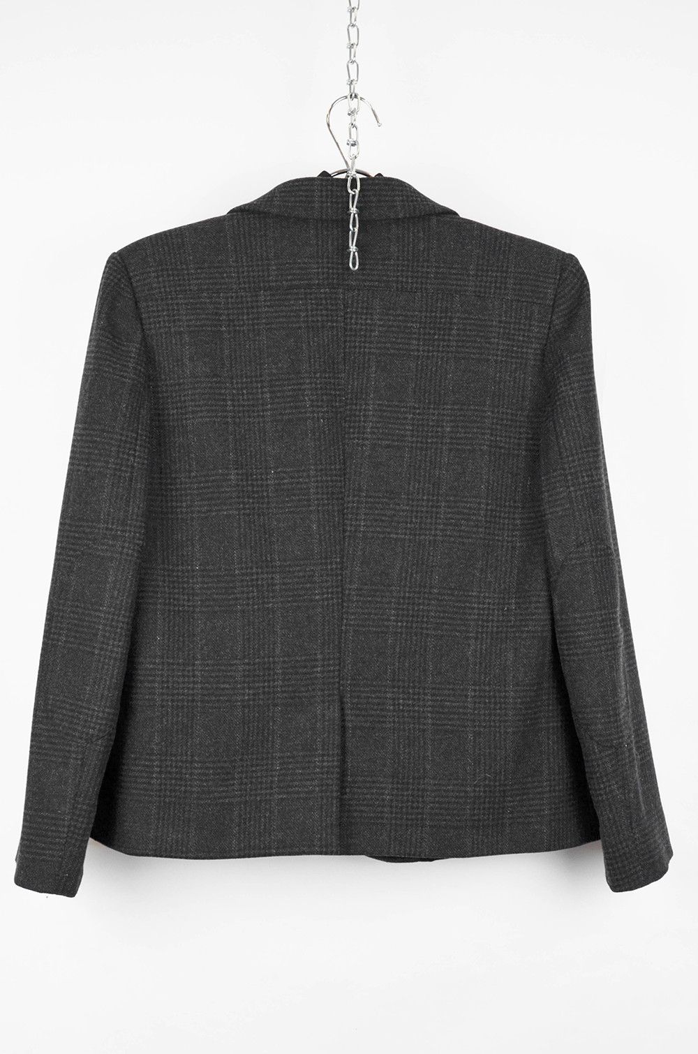 See by Chloe SEE BY CHLOÉ Glen Plaid Tailored Wool Jacket - M Size L / US 10 / IT 46 - 2 Thumbnail