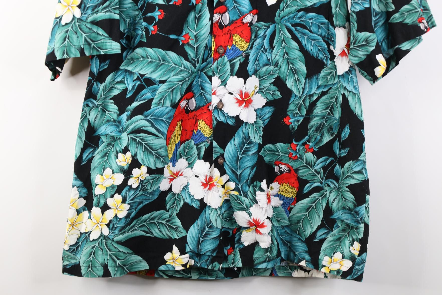 Vintage Vintage 90s Magnum PI Tom Selleck Parrot Button Shirt Size US L / EU 52-54 / 3 - 3 Thumbnail