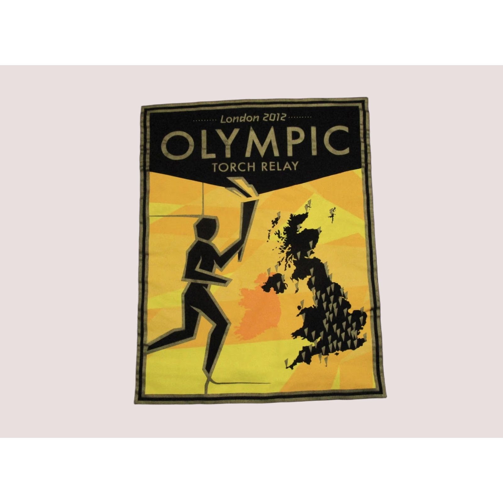 Adidas Adidas Shirt Mens 2XL Black London 2012 Olympic Torch Relay UK Map Tee 2010s Size US XXL / EU 58 / 5 - 1 Thumbnail