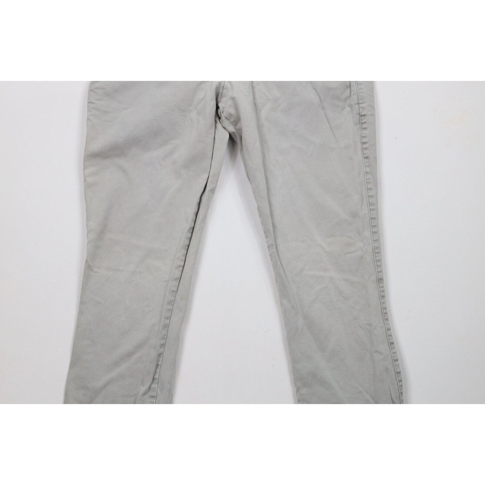 Gap × Vintage Vintage Y2K Gap Faded Stretch Skinny Leg Chinos Pants Size US 30 / EU 46 - 3 Thumbnail